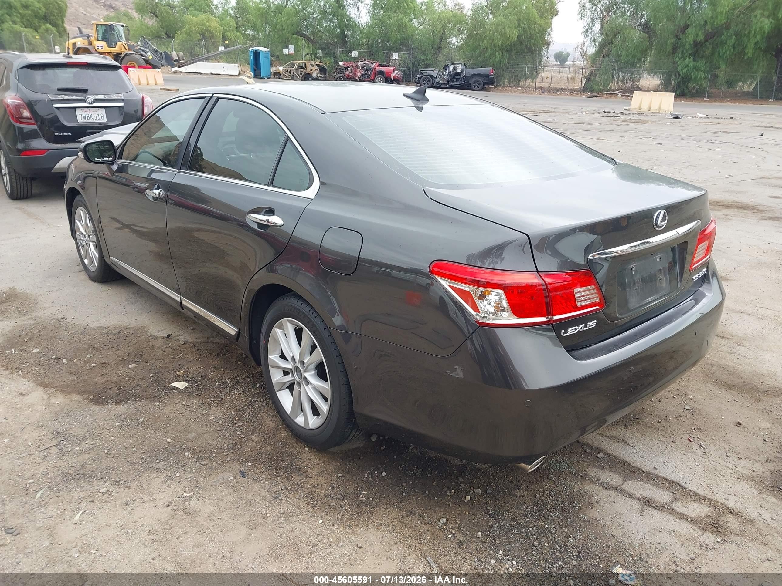 2010 Lexus Es 350   Серый vin: JTHBK1EG8A2364718