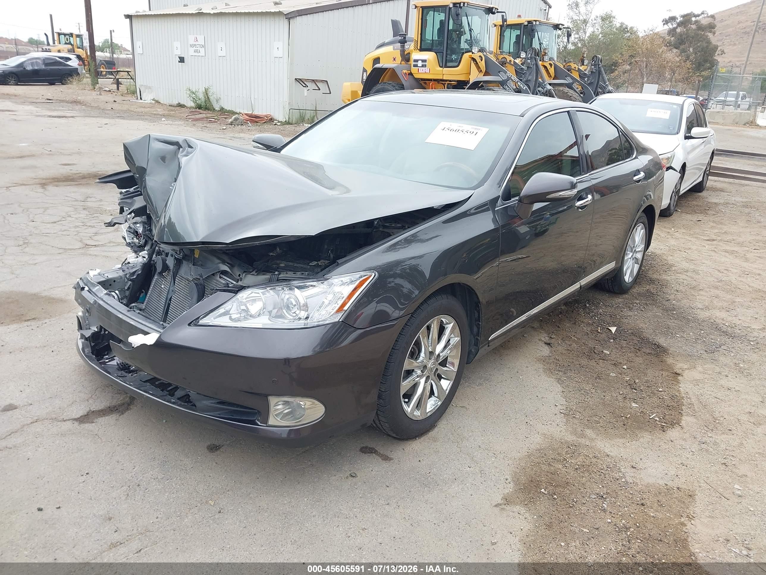 2010 Lexus Es 350   Серый vin: JTHBK1EG8A2364718