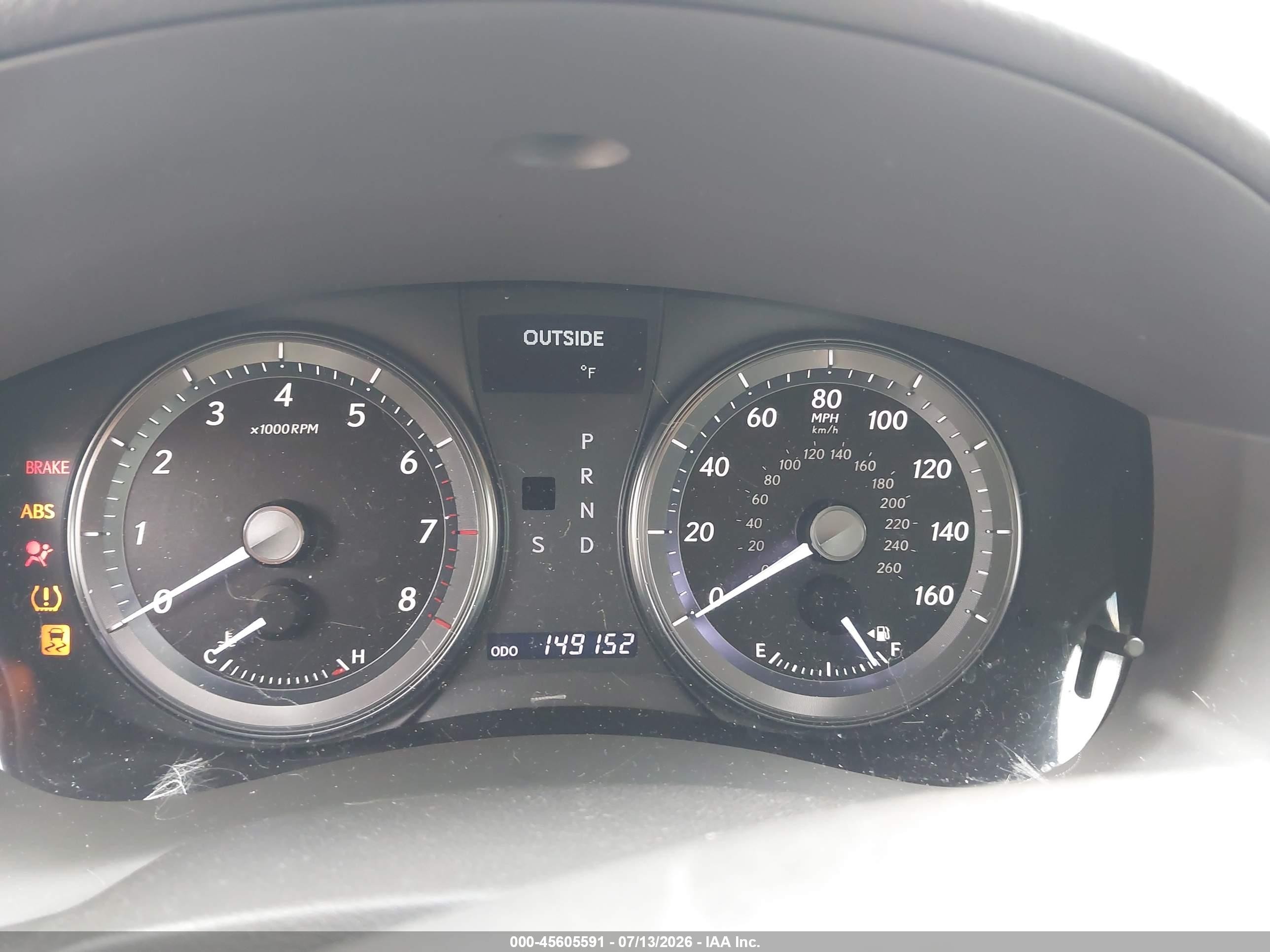 2010 Lexus Es 350   Серый vin: JTHBK1EG8A2364718