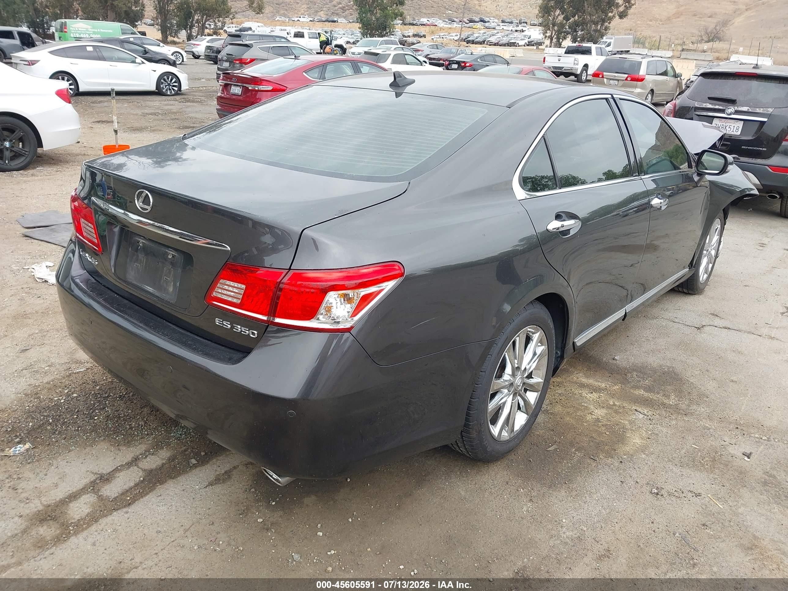2010 Lexus Es 350   Серый vin: JTHBK1EG8A2364718