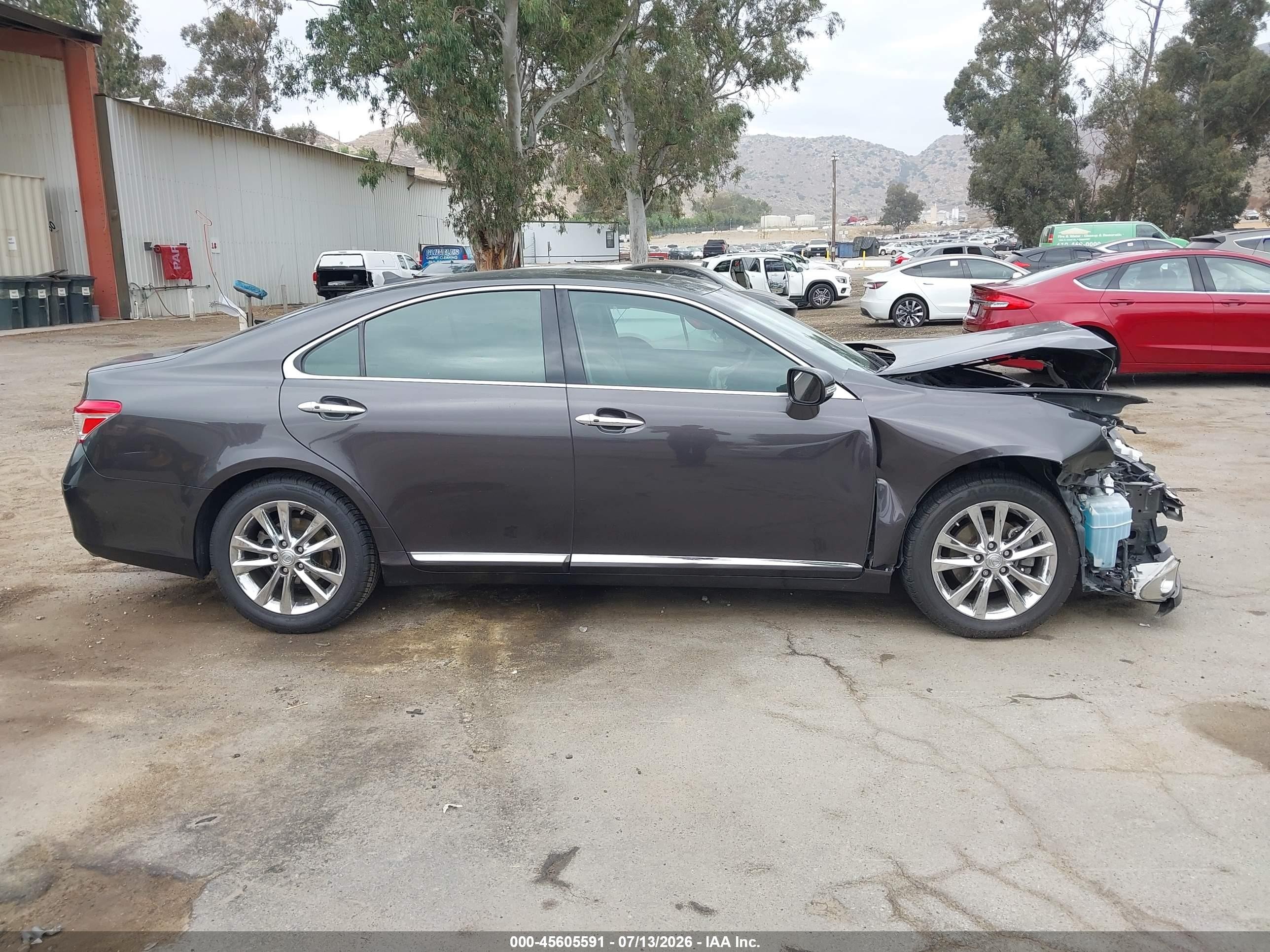 2010 Lexus Es 350   Серый vin: JTHBK1EG8A2364718