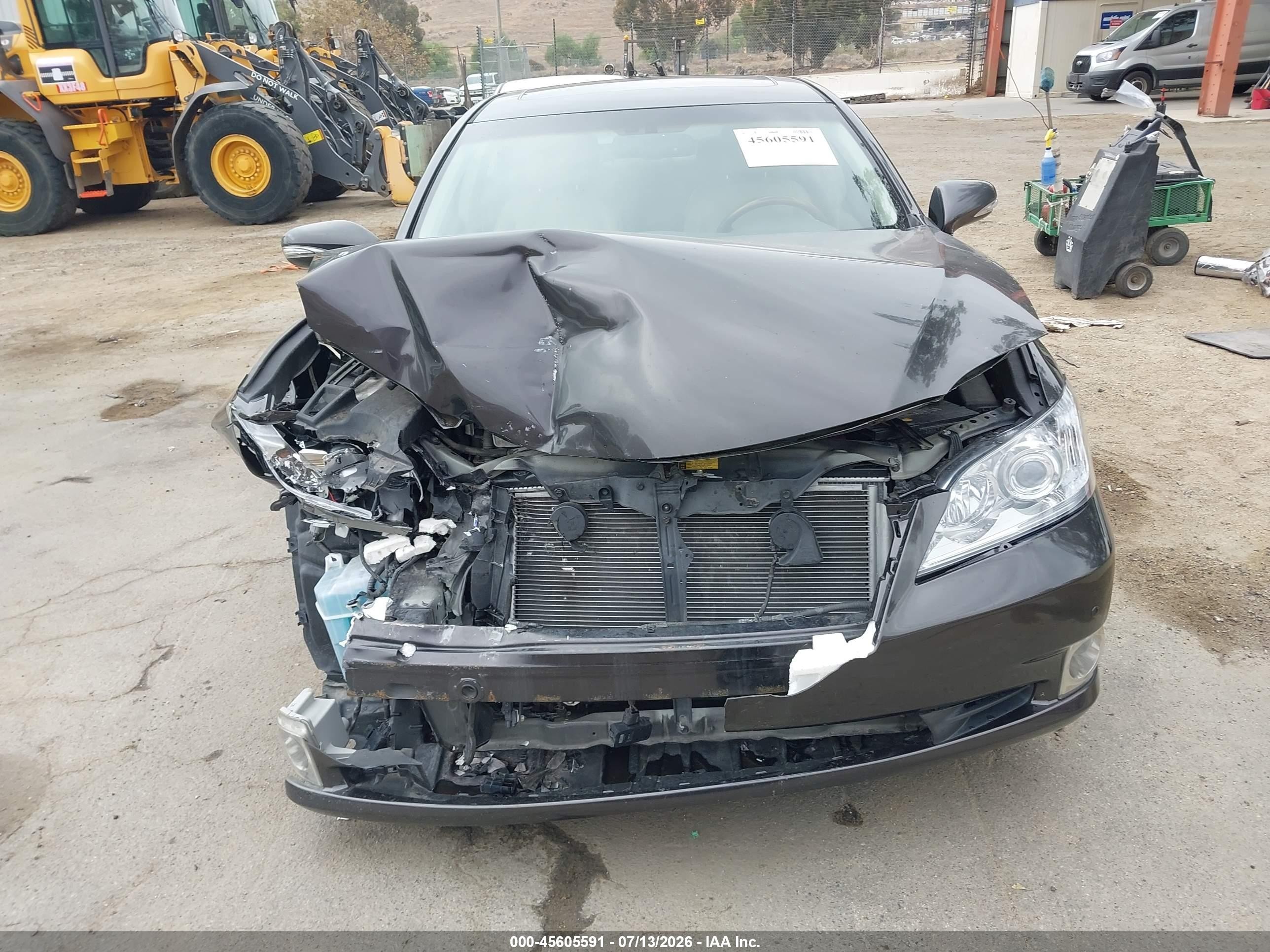 2010 Lexus Es 350   Серый vin: JTHBK1EG8A2364718