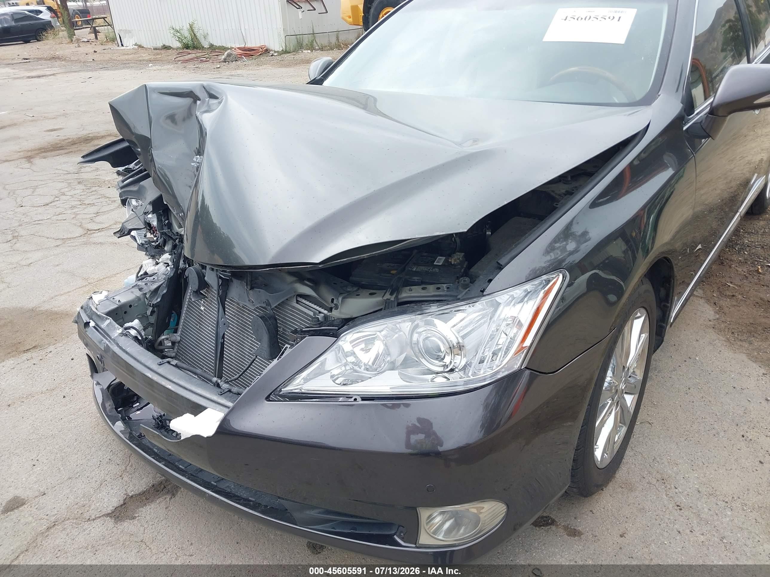 2010 Lexus Es 350   Серый vin: JTHBK1EG8A2364718
