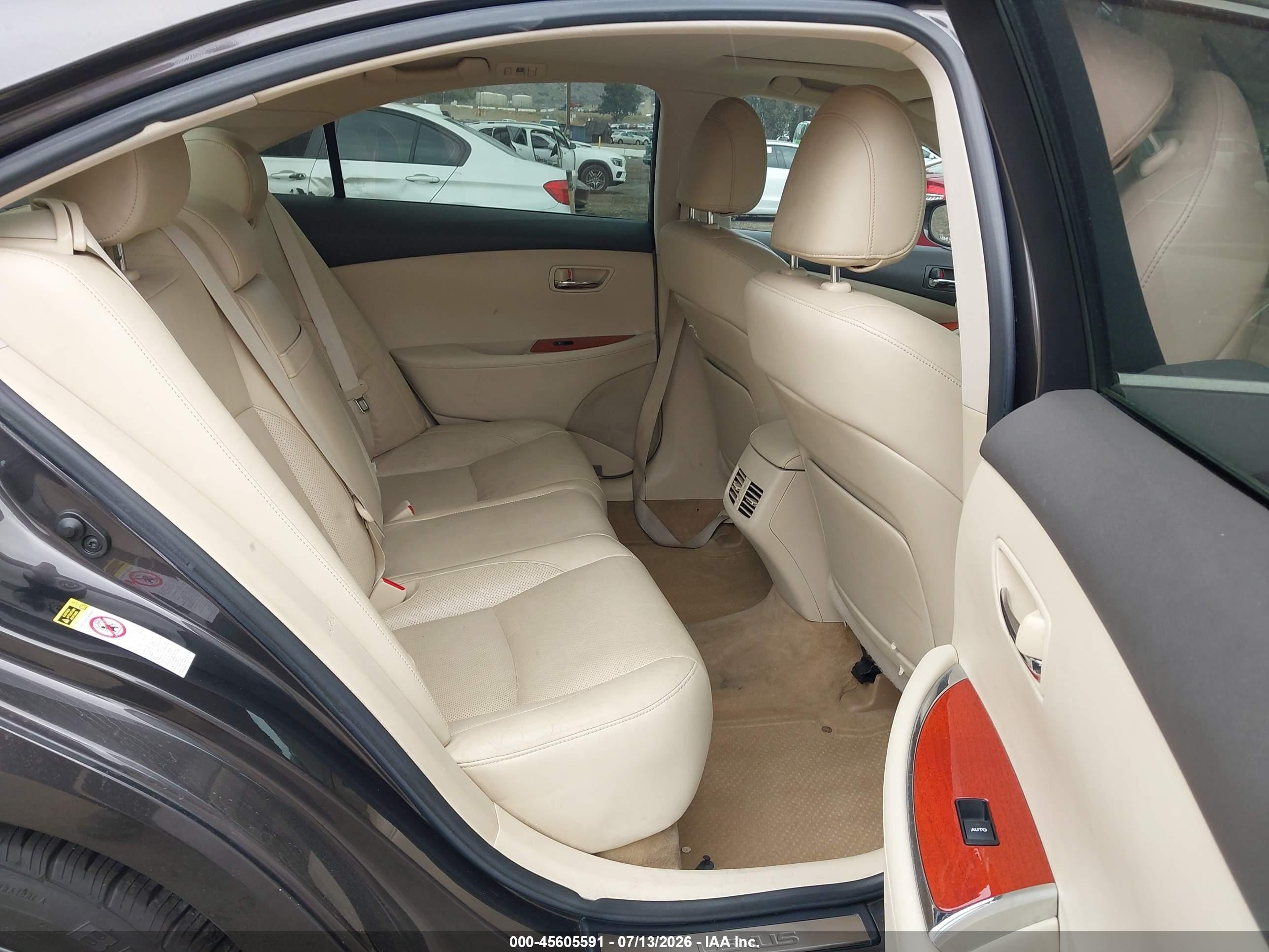 2010 Lexus Es 350   Серый vin: JTHBK1EG8A2364718