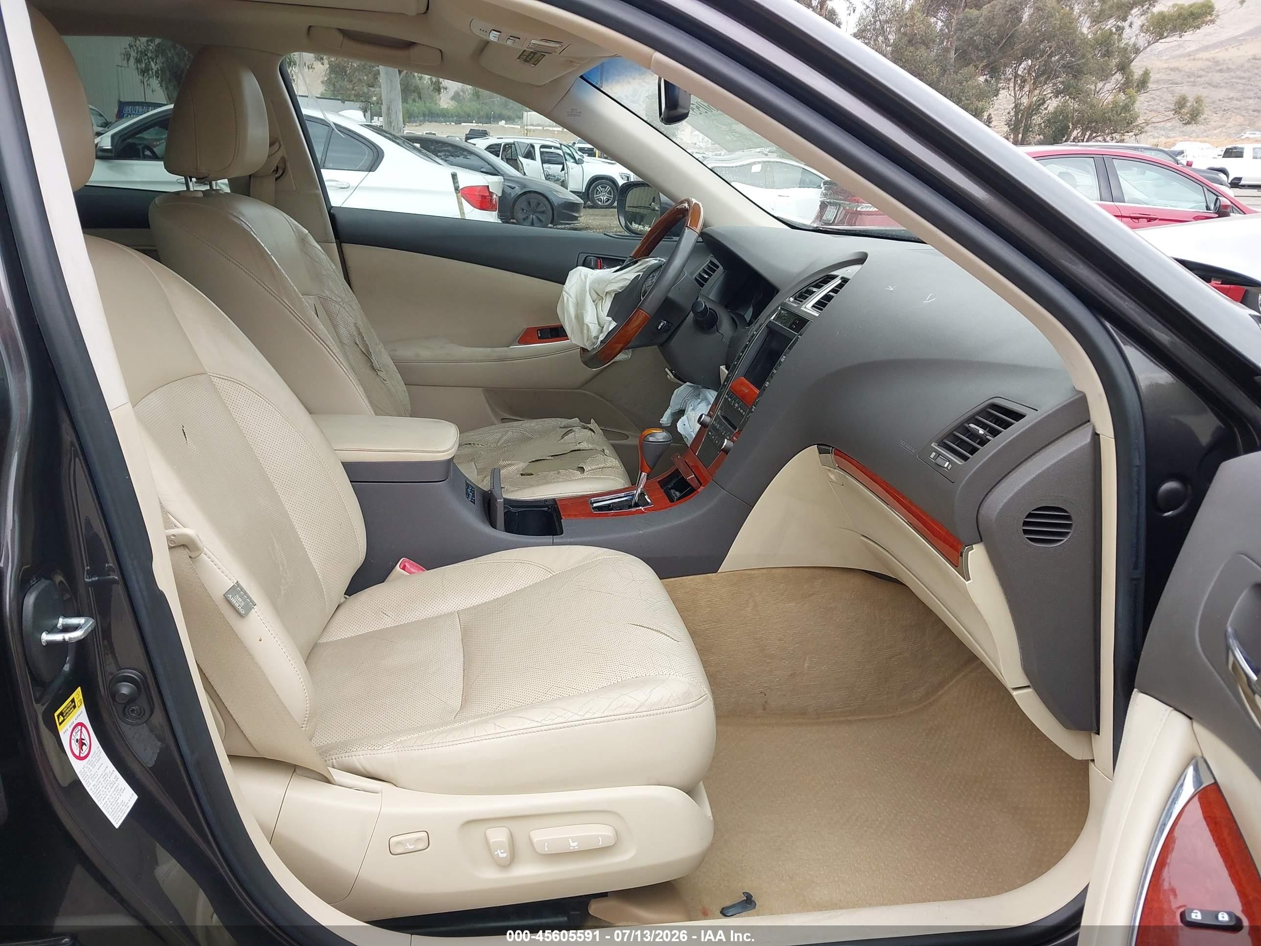 2010 Lexus Es 350   Серый vin: JTHBK1EG8A2364718