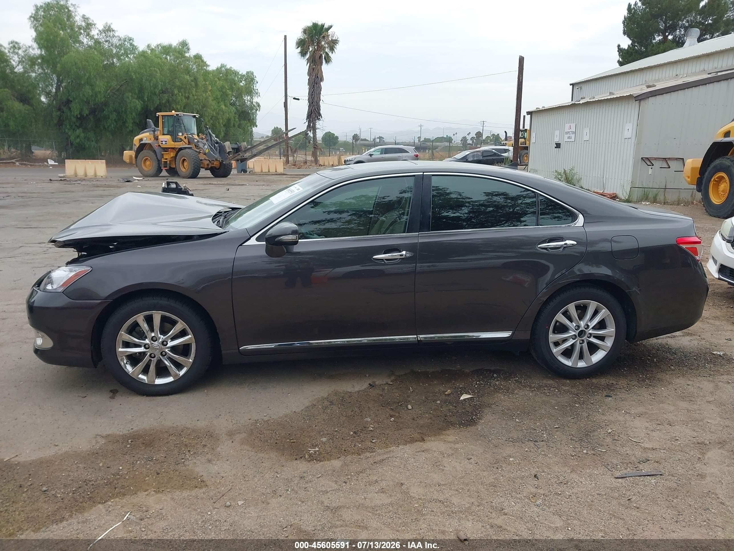 2010 Lexus Es 350   Серый vin: JTHBK1EG8A2364718