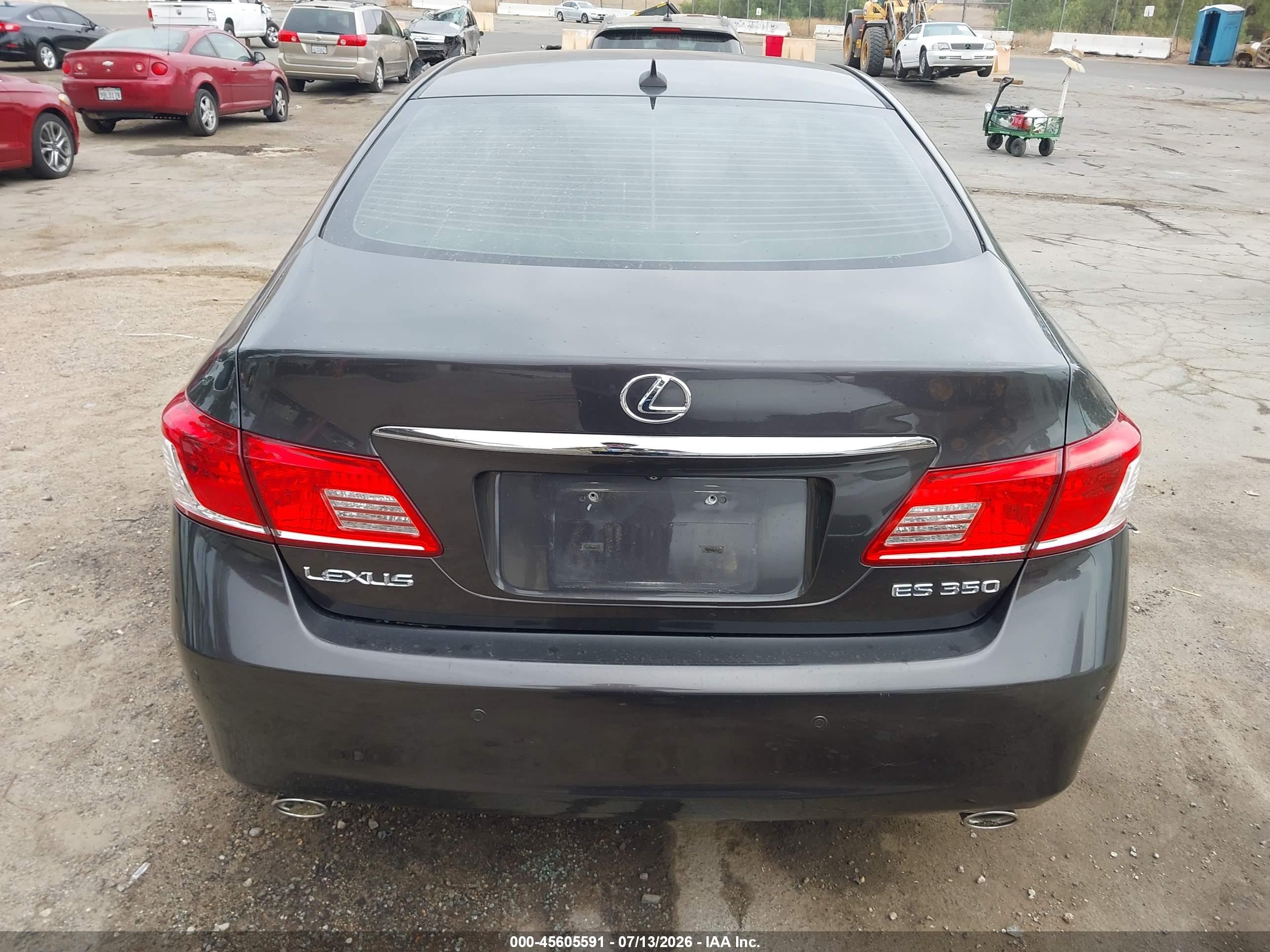 2010 Lexus Es 350   Серый vin: JTHBK1EG8A2364718