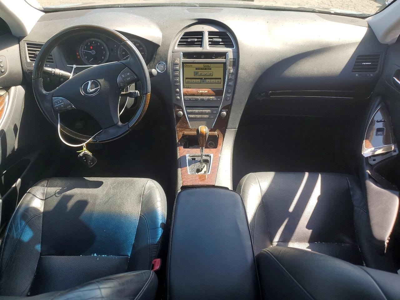 2010 Lexus Es 350 Black vin: JTHBK1EG8A2371300