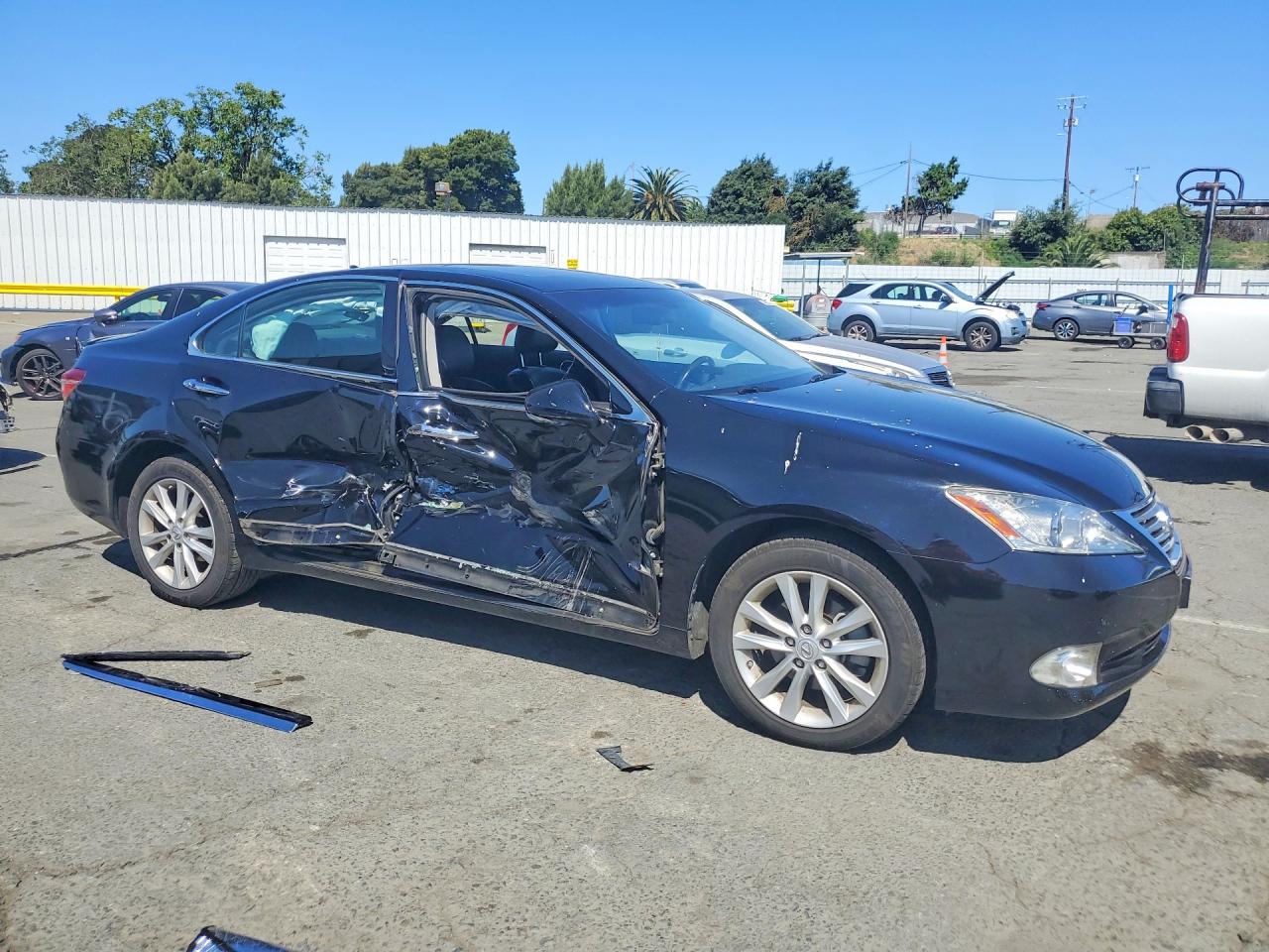 2010 Lexus Es 350 Black vin: JTHBK1EG8A2371300