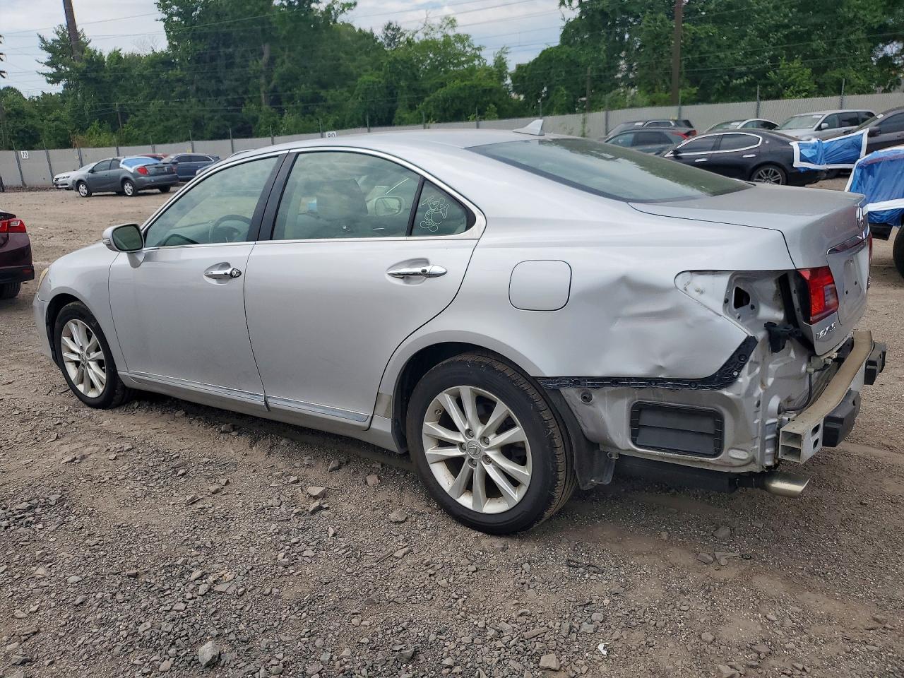 2010 Lexus Es 350 Silver vin: JTHBK1EG8A2379817