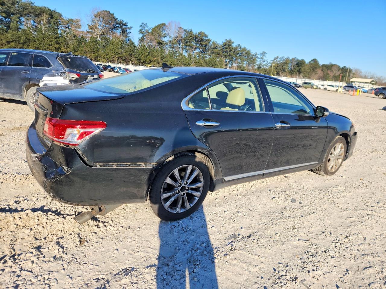 2010 Lexus Es 350 Black vin: JTHBK1EG8A2391224