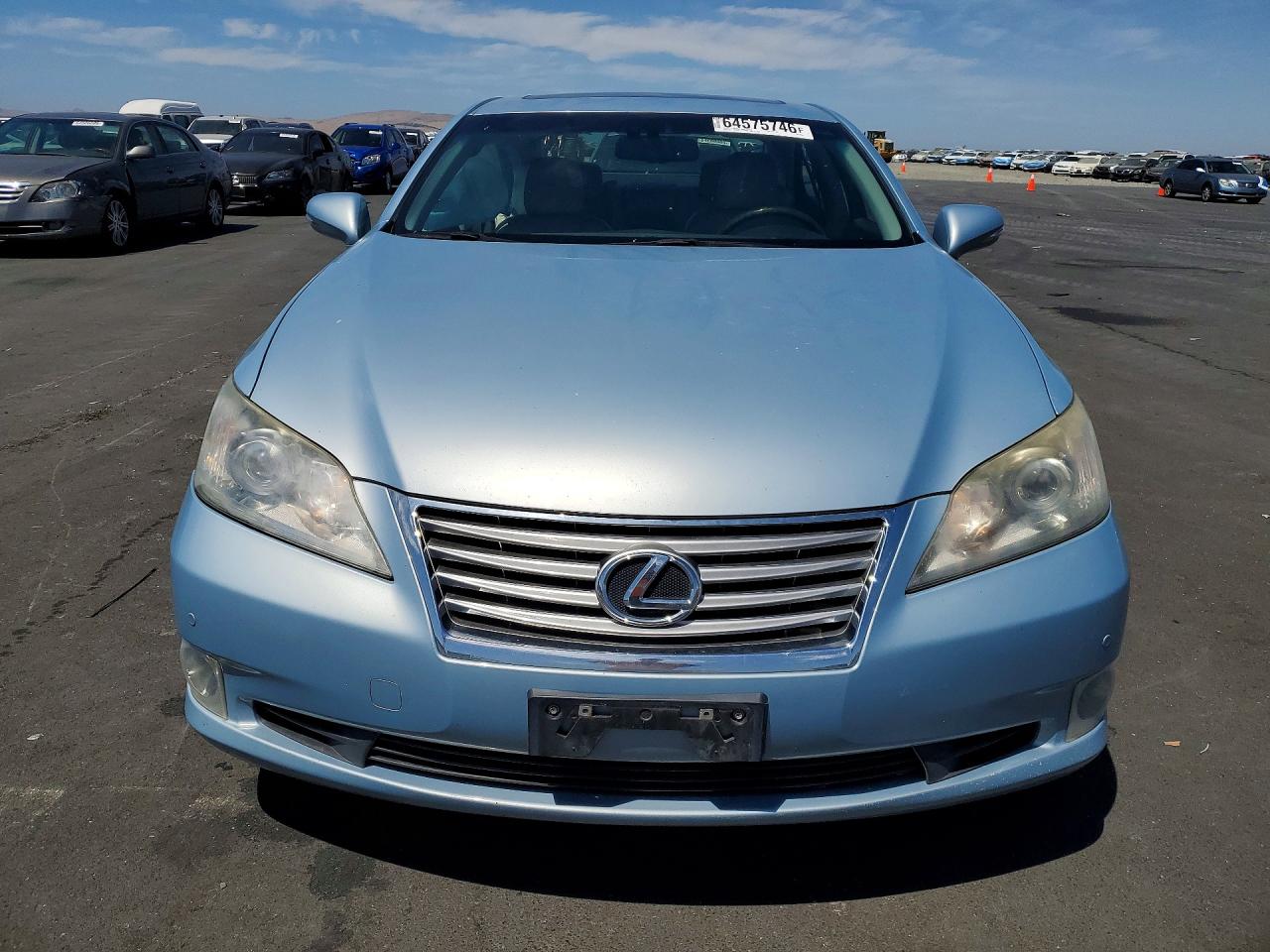 2010 Lexus Es 350 Blue vin: JTHBK1EG8A2396732