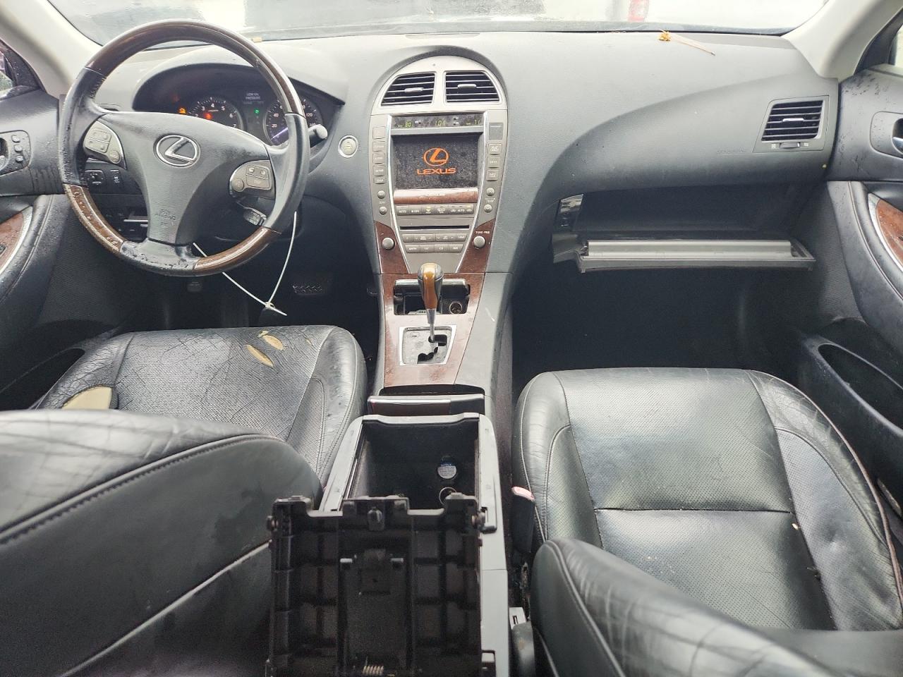 2010 Lexus Es 350 Black vin: JTHBK1EG8A2397122