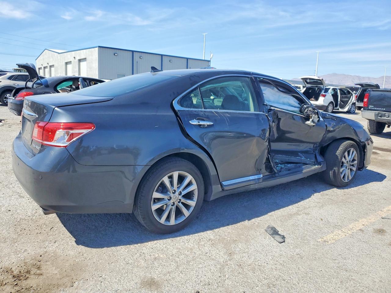 2010 Lexus Es 350 Base Gray vin: JTHBK1EG8A2408040