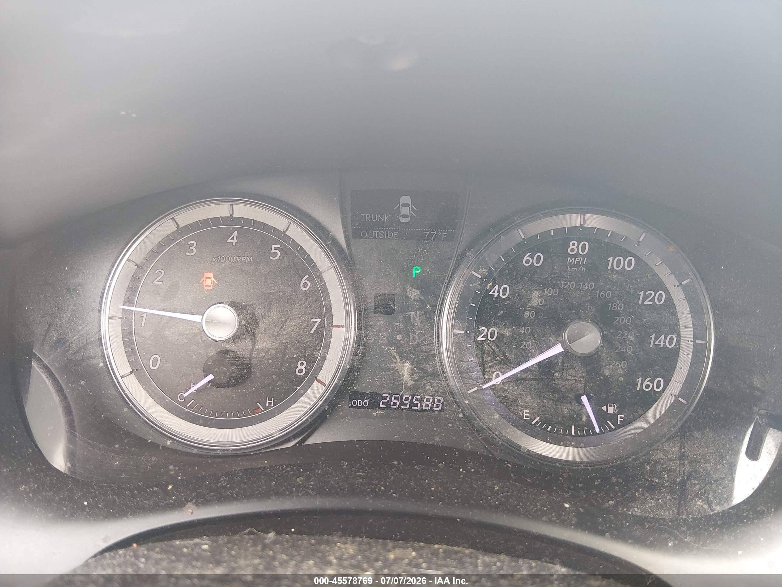 2010 Lexus Es 350   Silver vin: JTHBK1EG8A2408667
