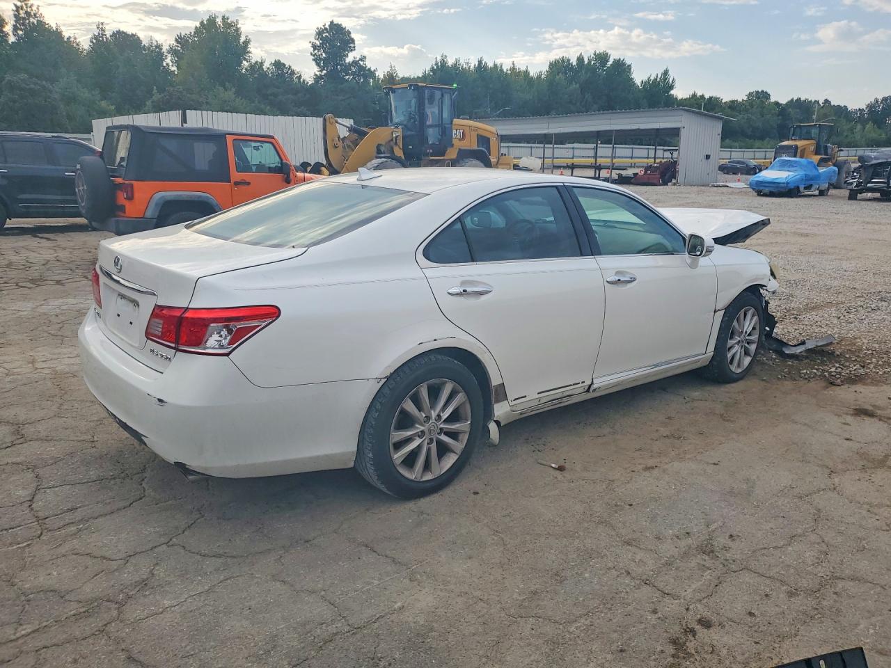 2010 Lexus Es 350 White vin: JTHBK1EG8A2408832