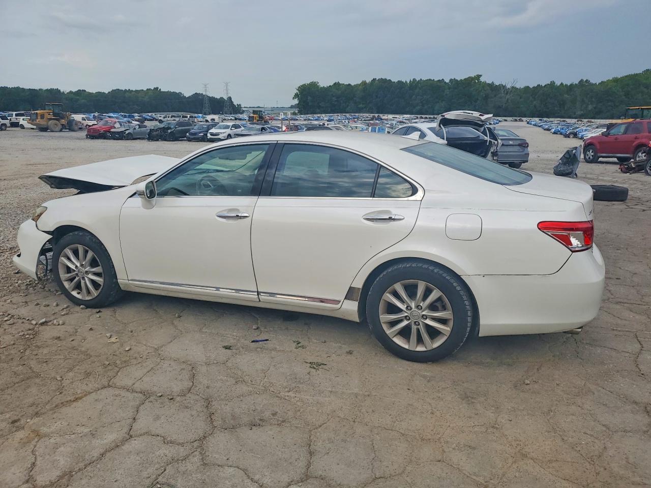 2010 Lexus Es 350 White vin: JTHBK1EG8A2408832