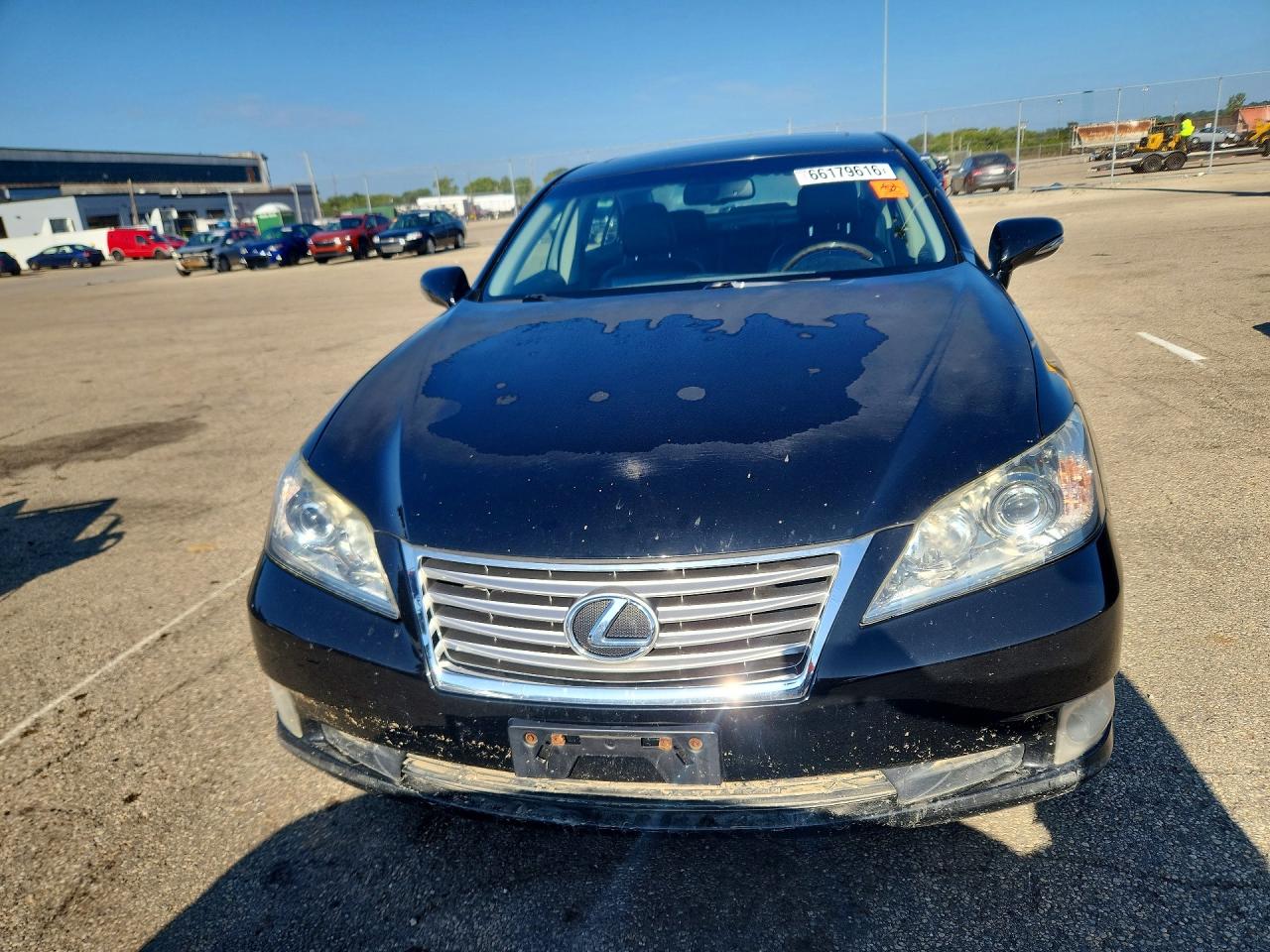 2010 Lexus Es 350 Black vin: JTHBK1EG8A2410130