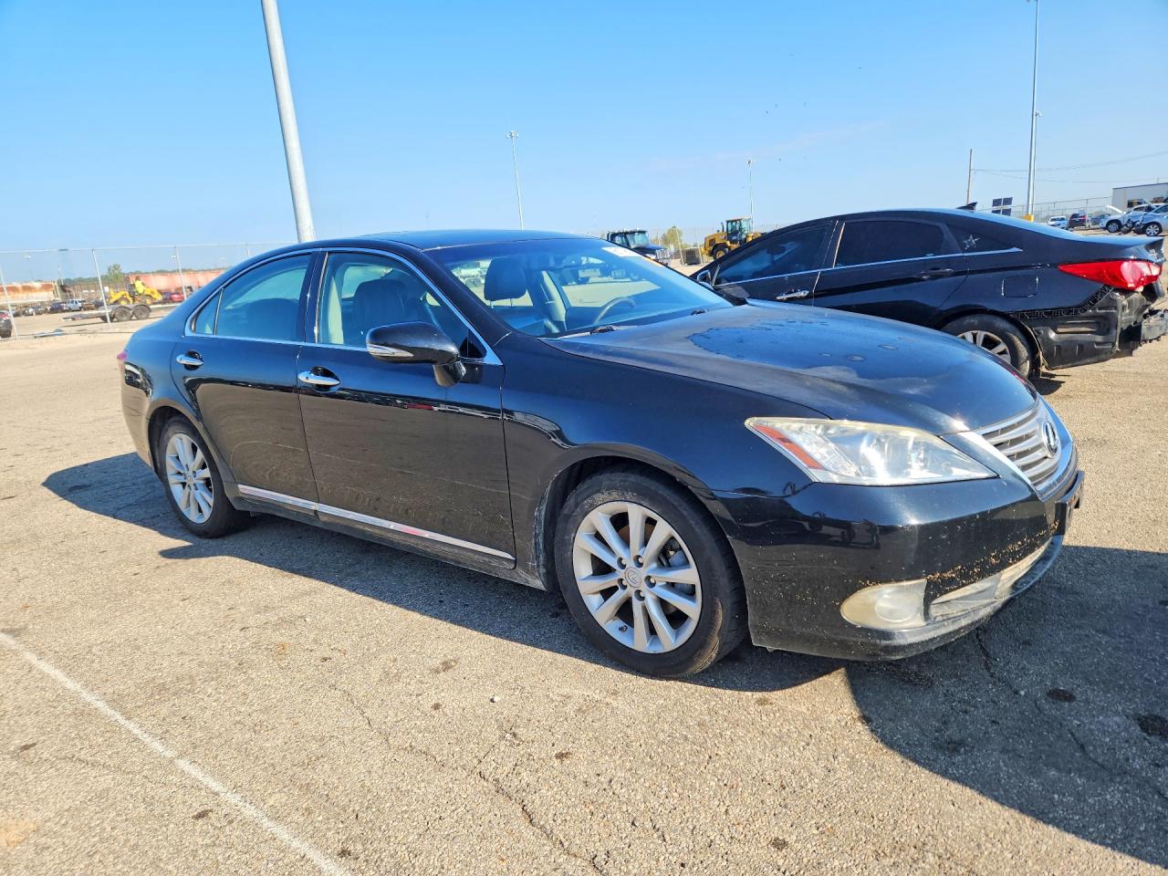 2010 Lexus Es 350 Black vin: JTHBK1EG8A2410130