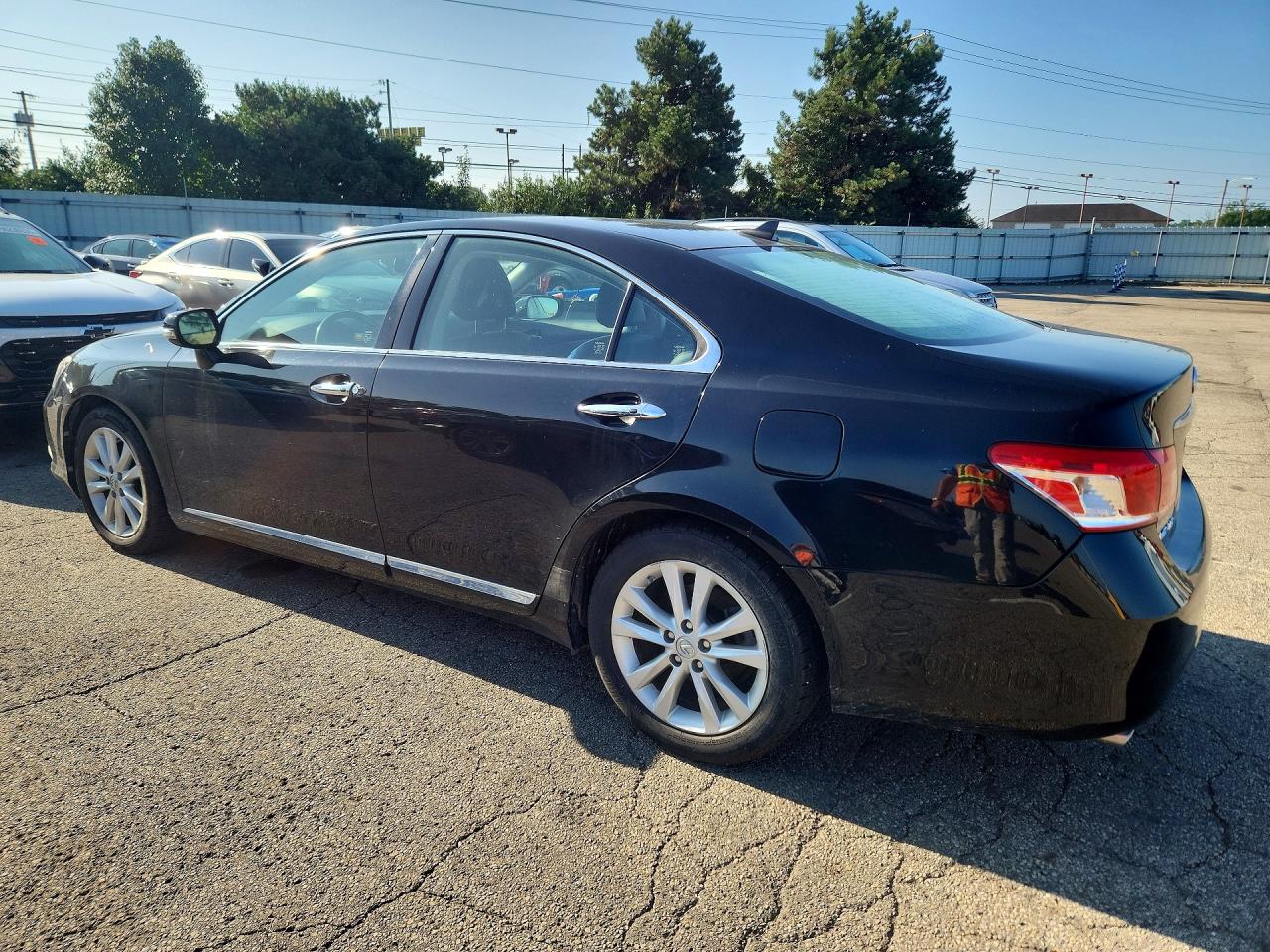 2010 Lexus Es 350 Black vin: JTHBK1EG8A2410130