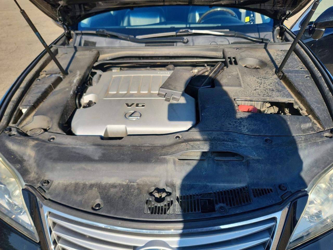 2010 Lexus Es 350 Black vin: JTHBK1EG8A2410130