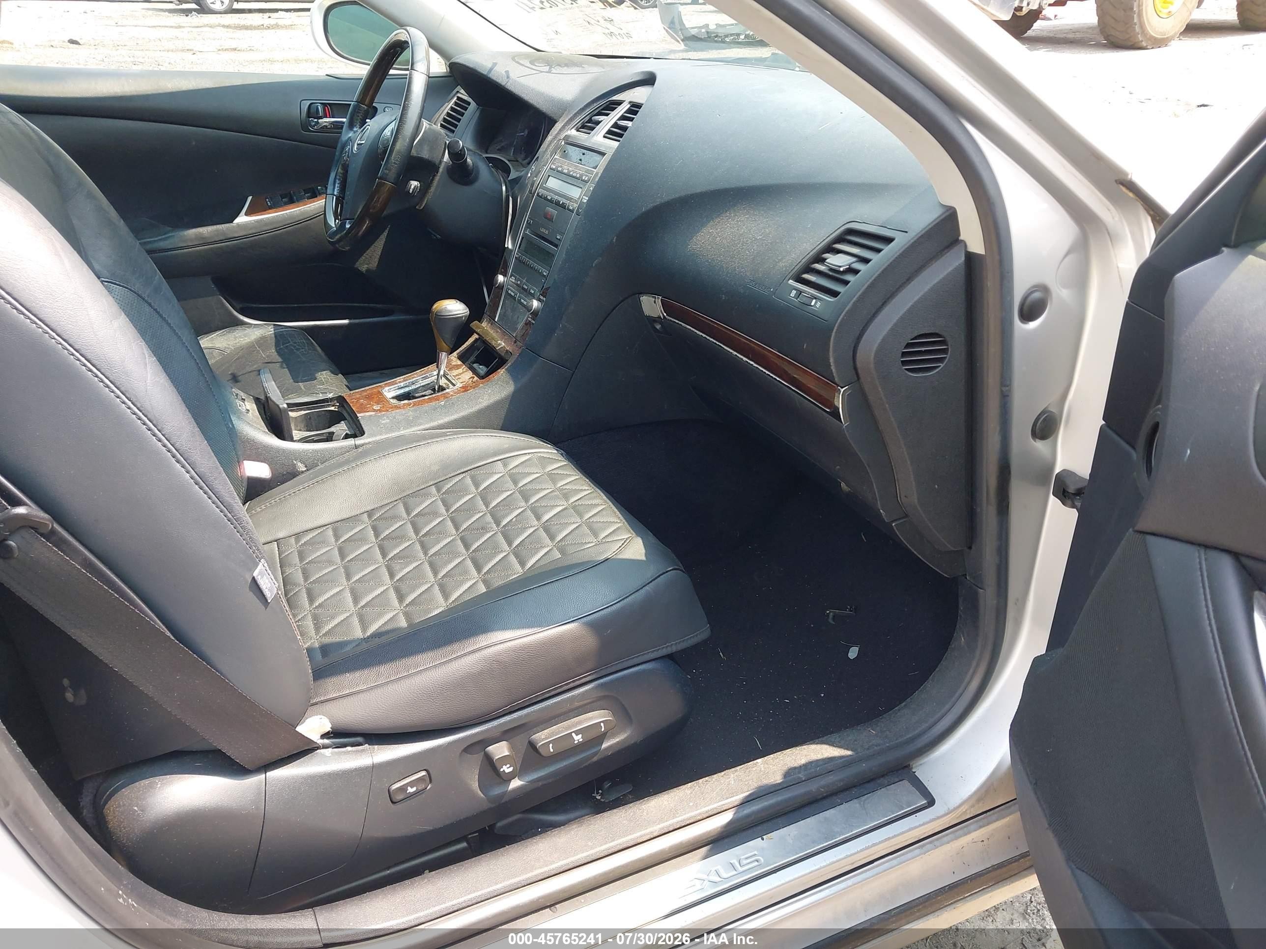 2010 Lexus Es 350   Silver vin: JTHBK1EG8A2413576