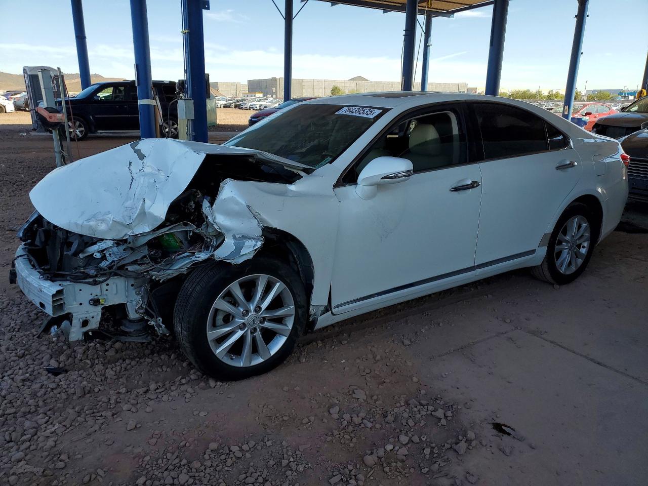 2011 Lexus Es 350 Белый vin: JTHBK1EG8B2416169