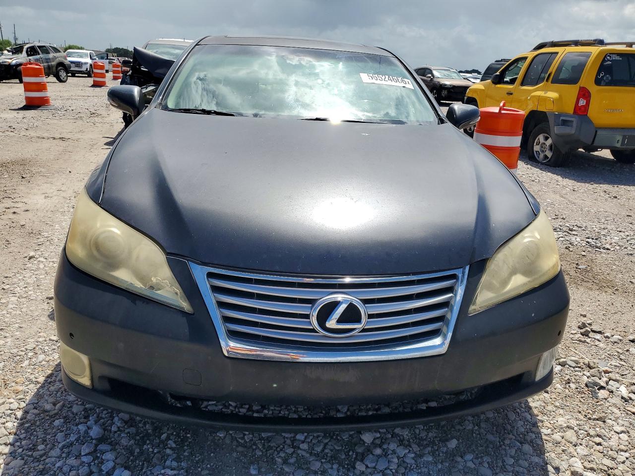 2011 Lexus Es 350 Black vin: JTHBK1EG8B2418195