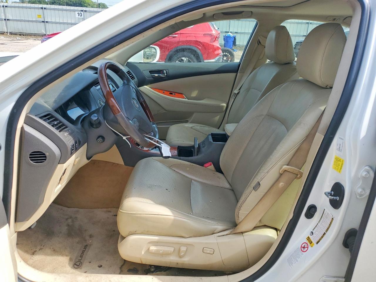 2011 Lexus Es 350 White vin: JTHBK1EG8B2419508