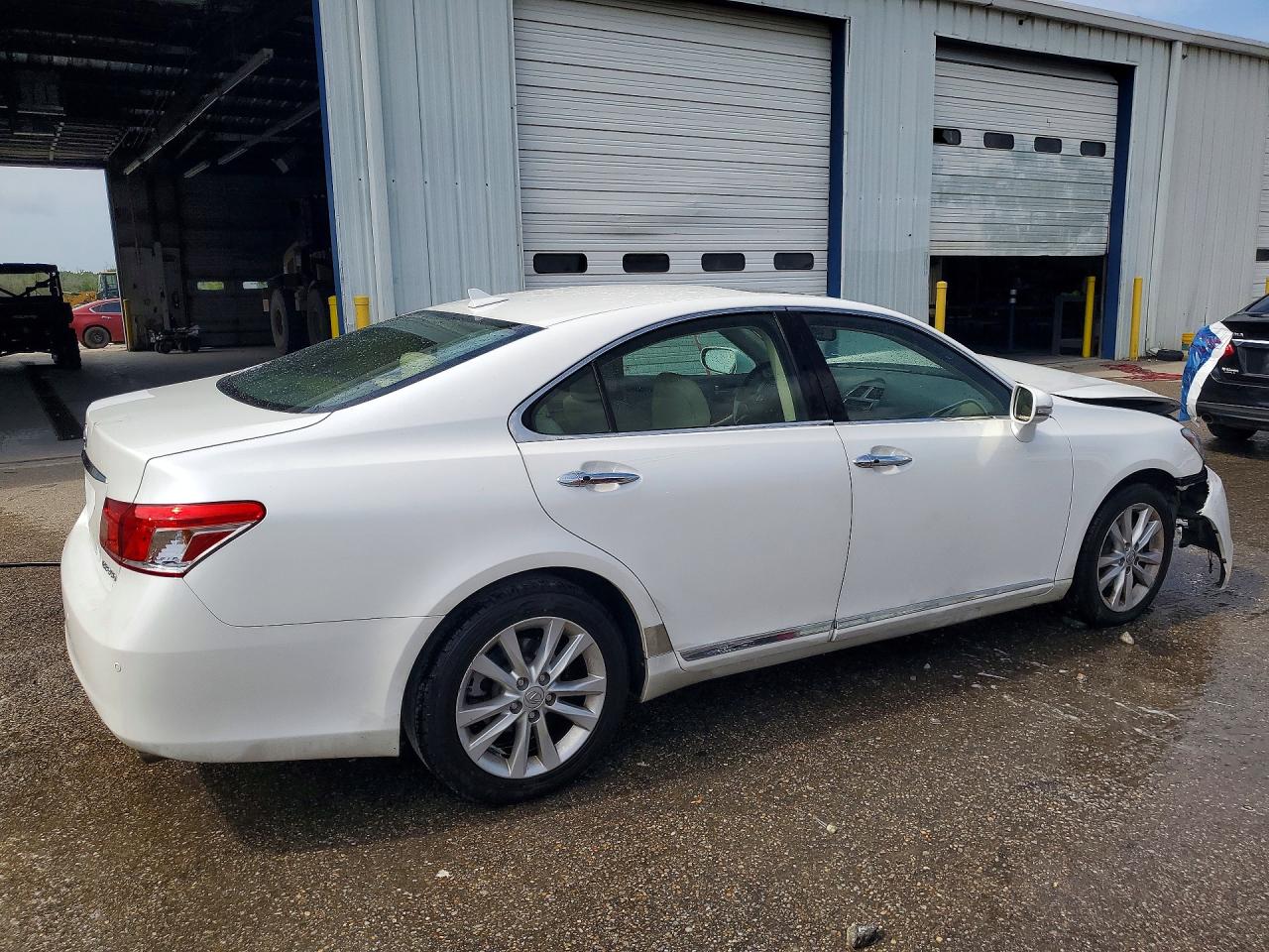 2011 Lexus Es 350 White vin: JTHBK1EG8B2419508