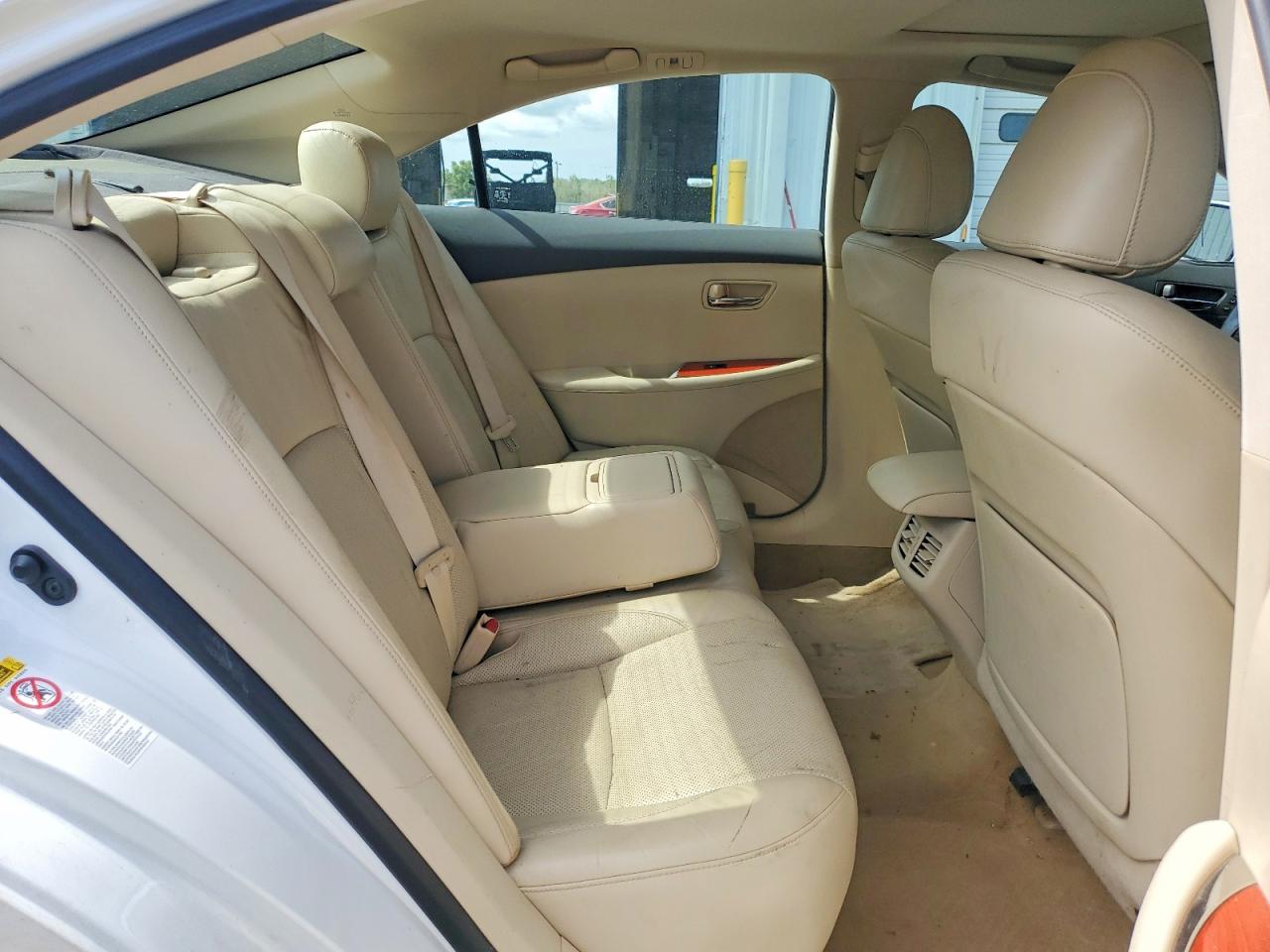 2011 Lexus Es 350 White vin: JTHBK1EG8B2419508