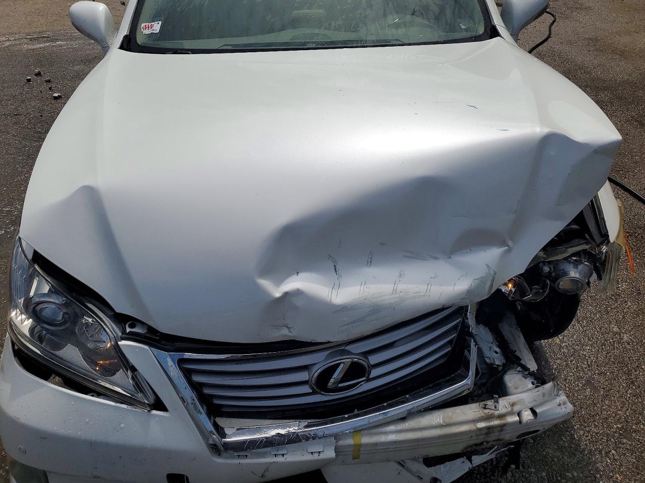 2011 Lexus Es 350 White vin: JTHBK1EG8B2419508