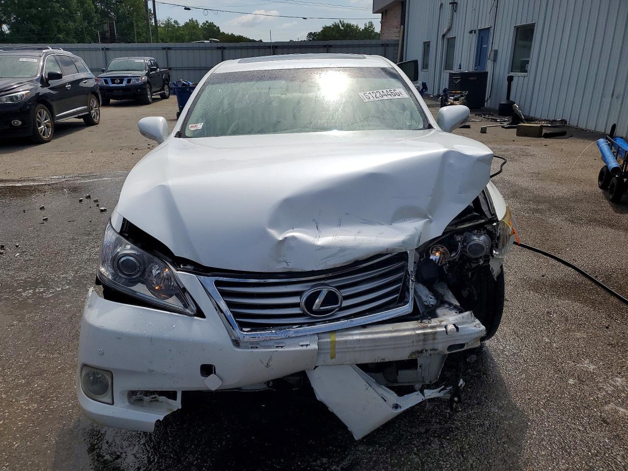 2011 Lexus Es 350 White vin: JTHBK1EG8B2419508