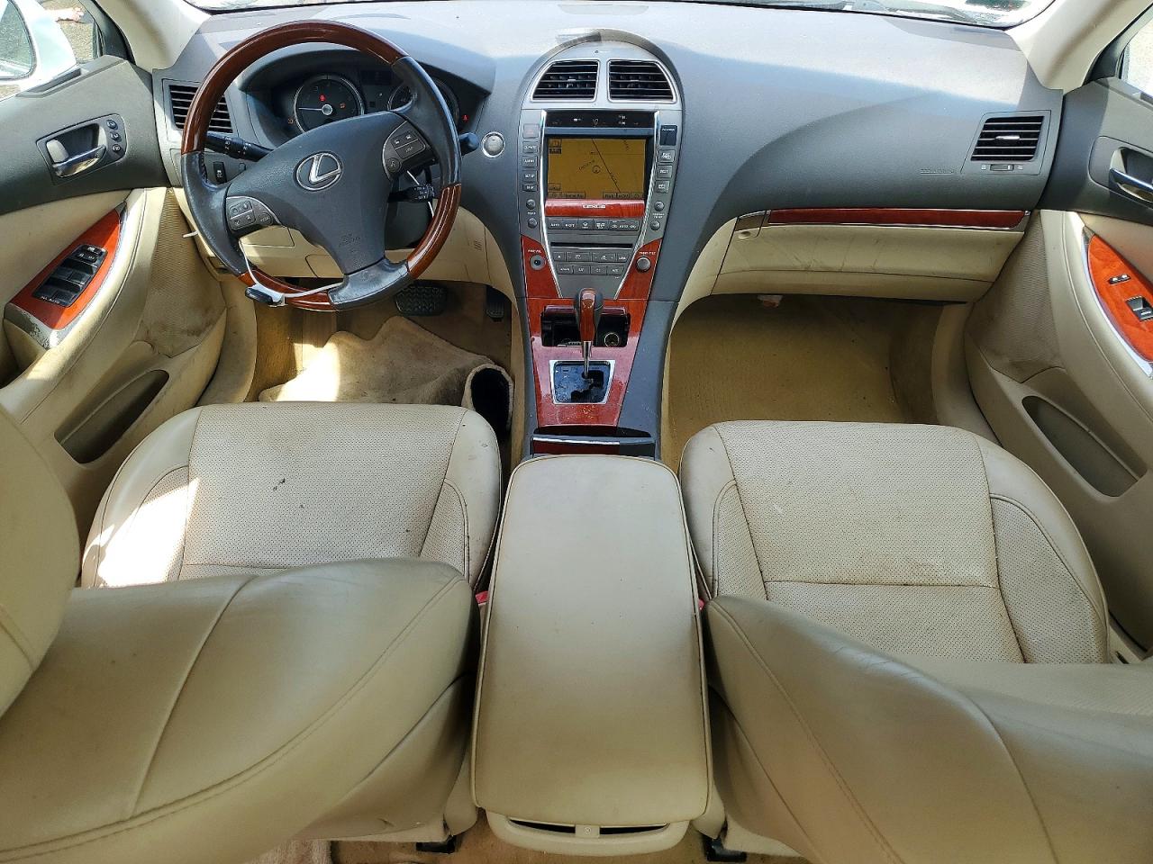 2011 Lexus Es 350 White vin: JTHBK1EG8B2419508