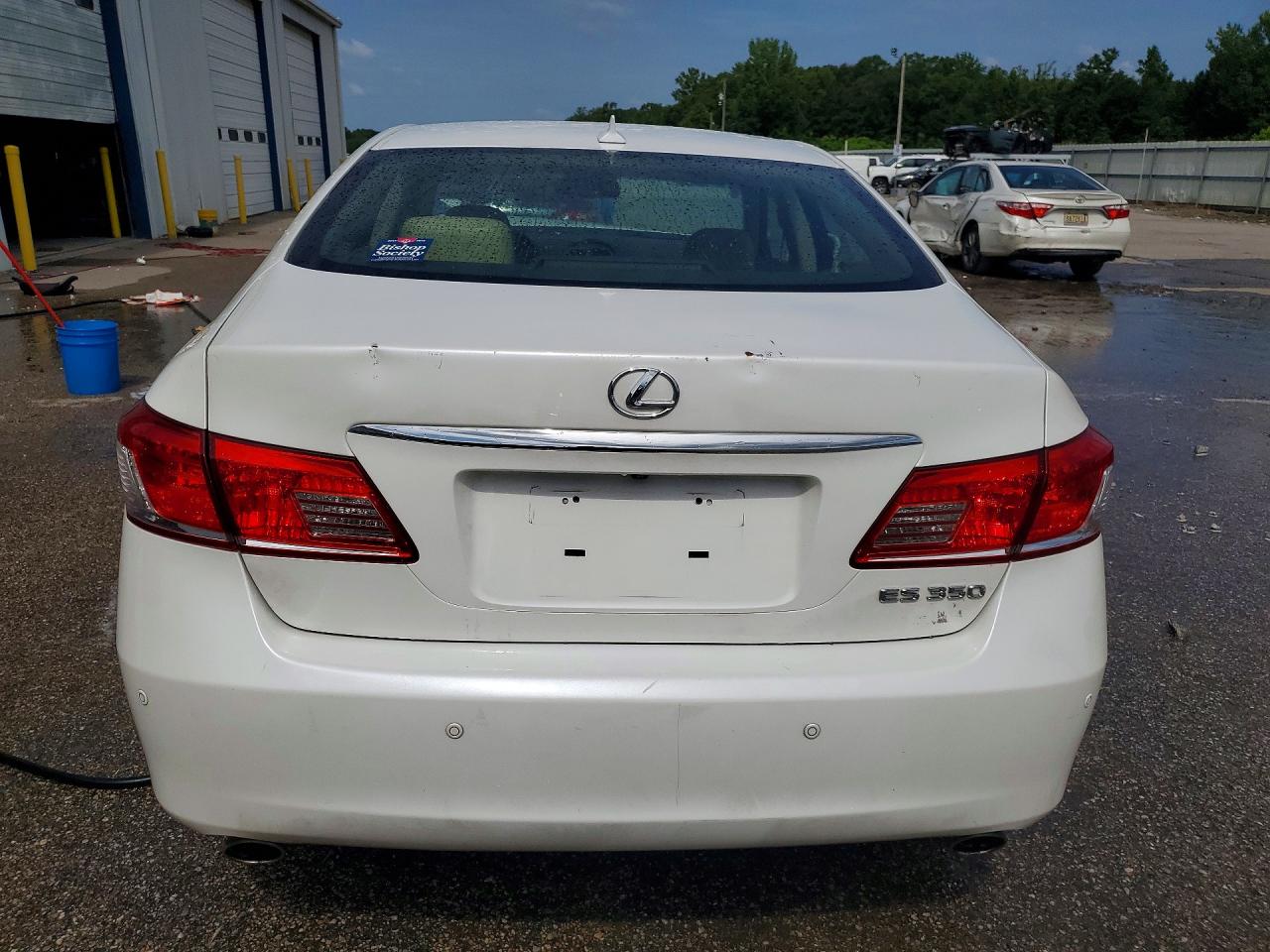 2011 Lexus Es 350 White vin: JTHBK1EG8B2419508