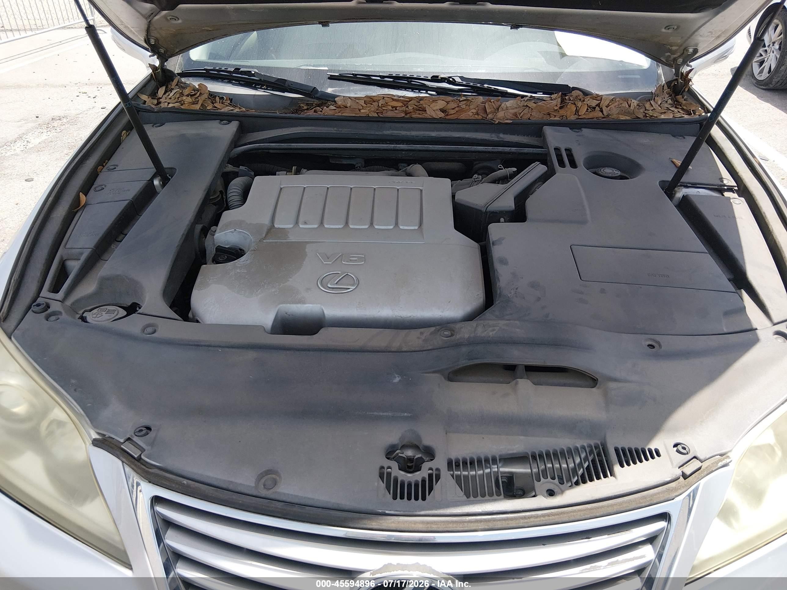 2011 Lexus Es 350   Silver vin: JTHBK1EG8B2421694