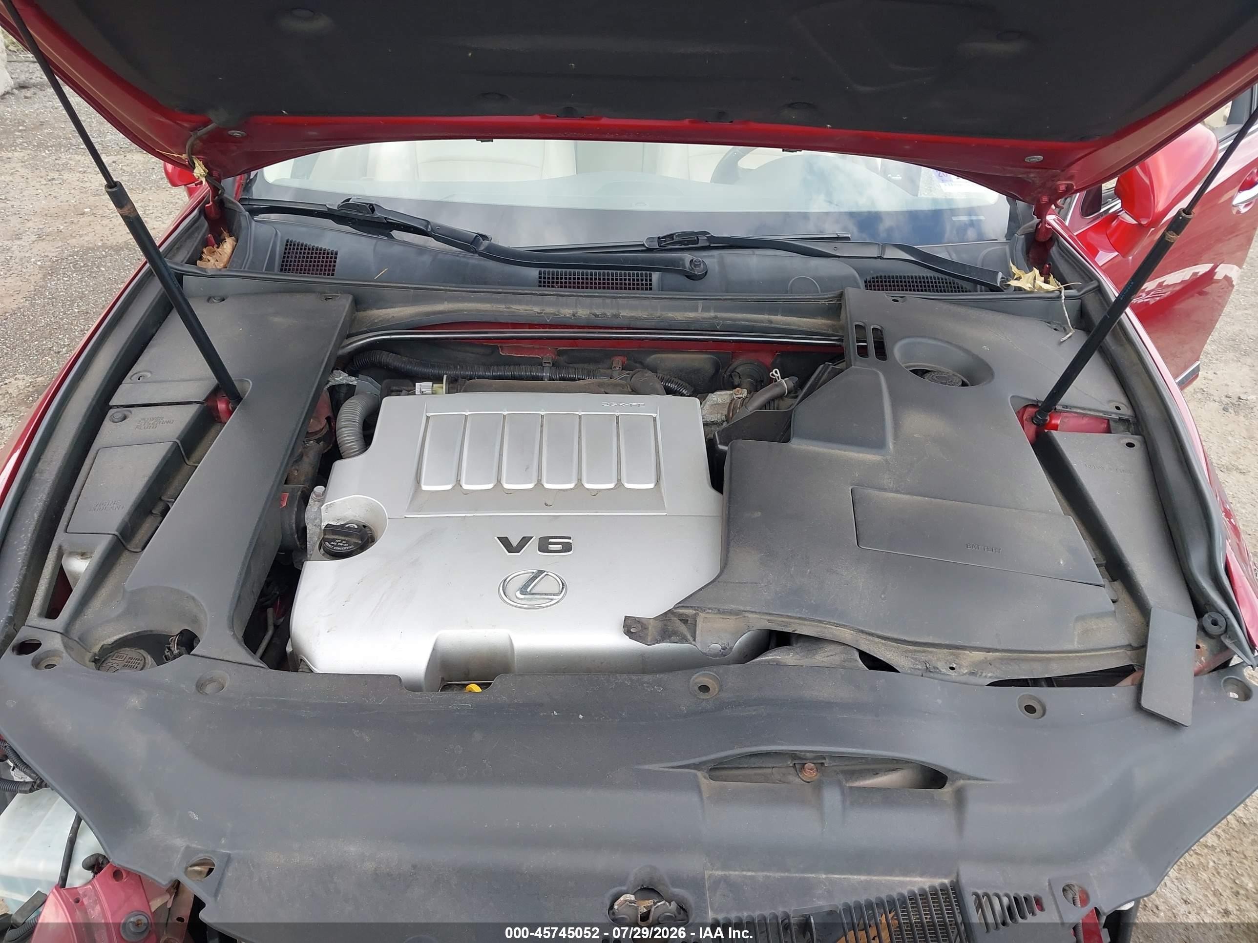 2011 Lexus Es 350   Red vin: JTHBK1EG8B2424532