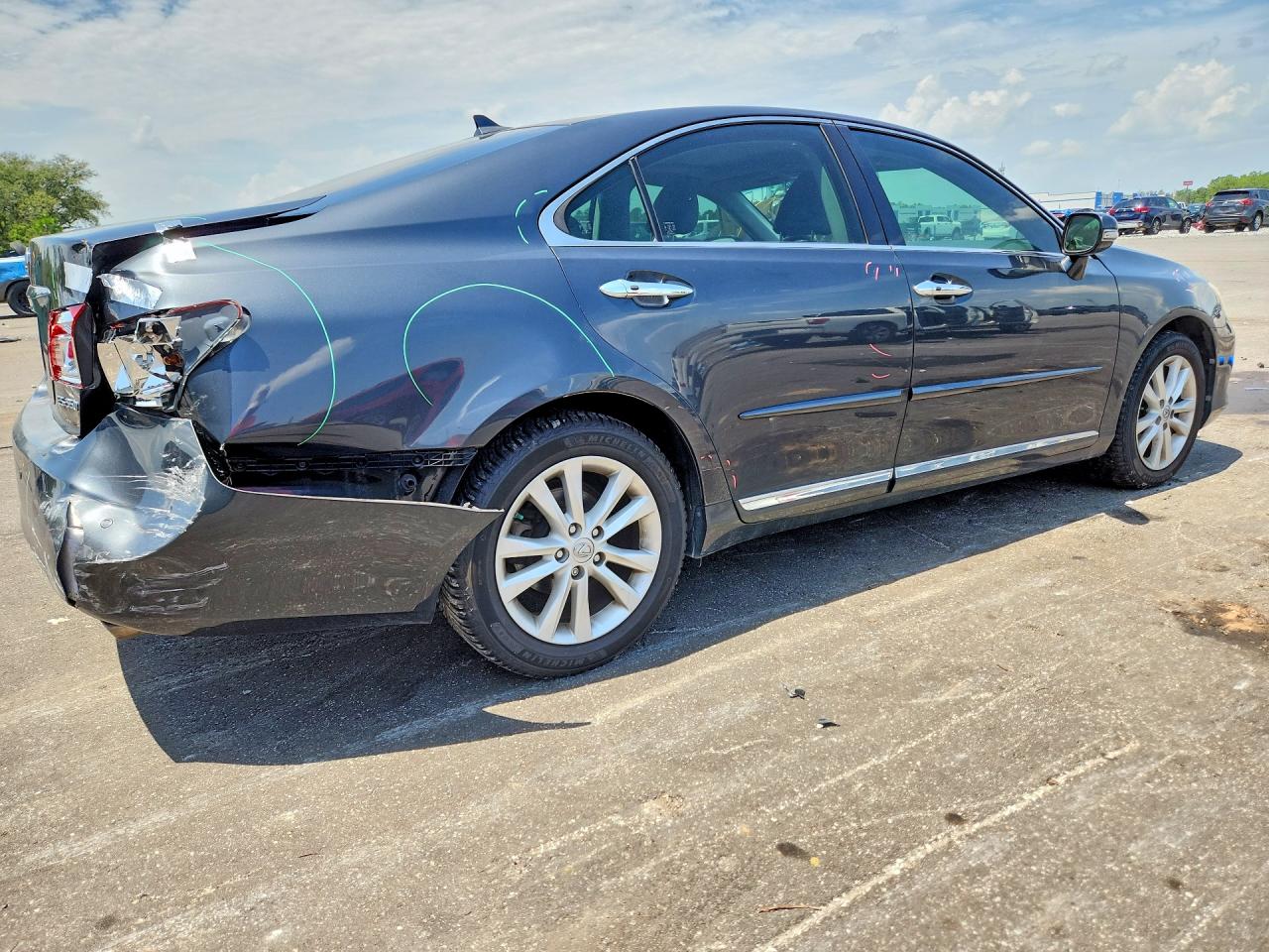 2011 Lexus Es 350 Gray vin: JTHBK1EG8B2426295