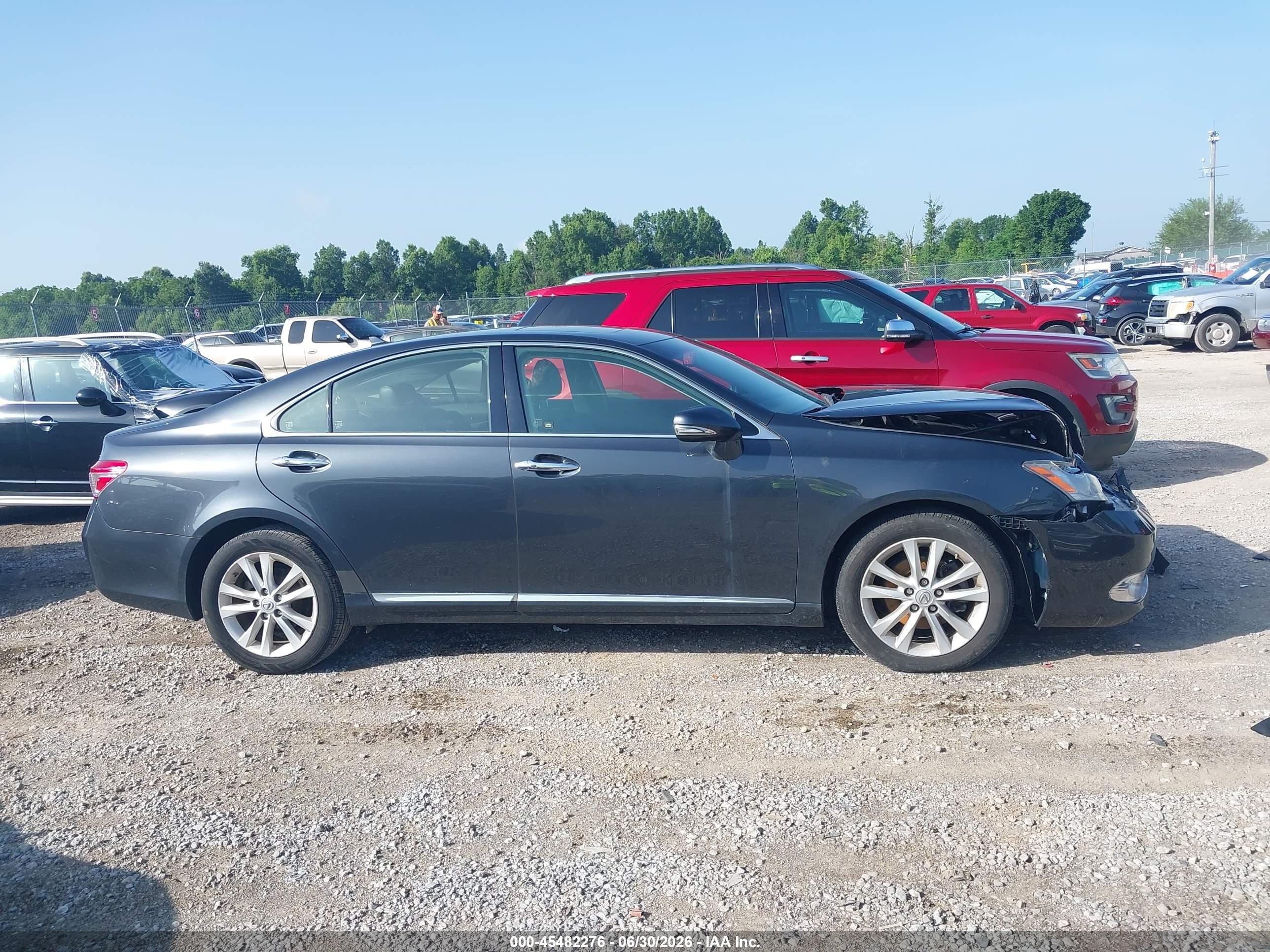 2011 Lexus Es 350   Black vin: JTHBK1EG8B2428726