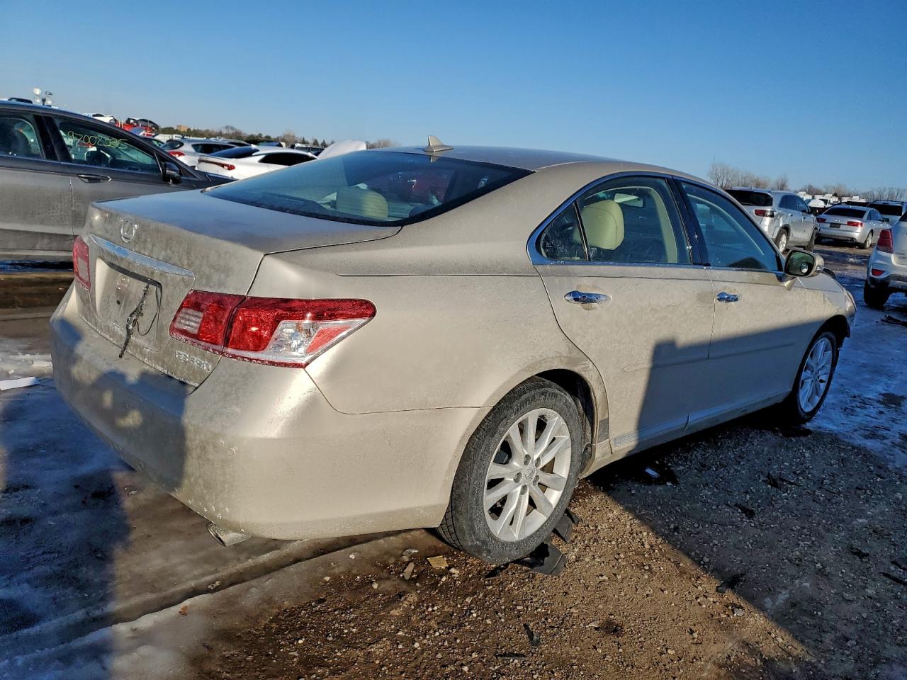 2011 Lexus Es 350 Silver vin: JTHBK1EG8B2430220