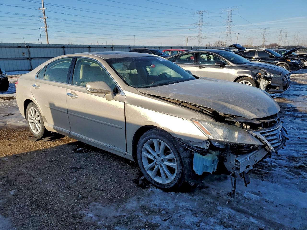 2011 Lexus Es 350 Silver vin: JTHBK1EG8B2430220