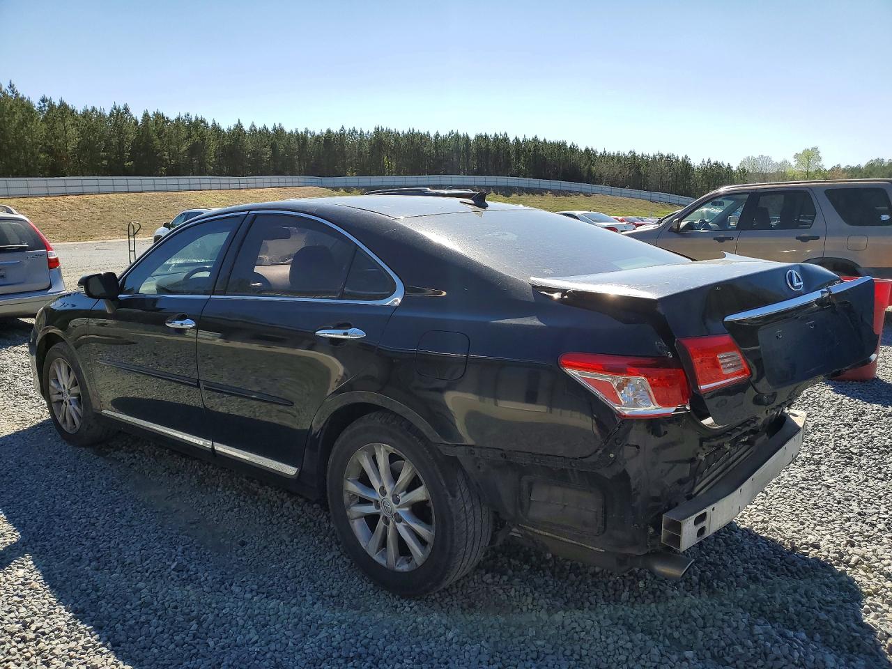 2011 Lexus Es 350 Base Черный vin: JTHBK1EG8B2433957