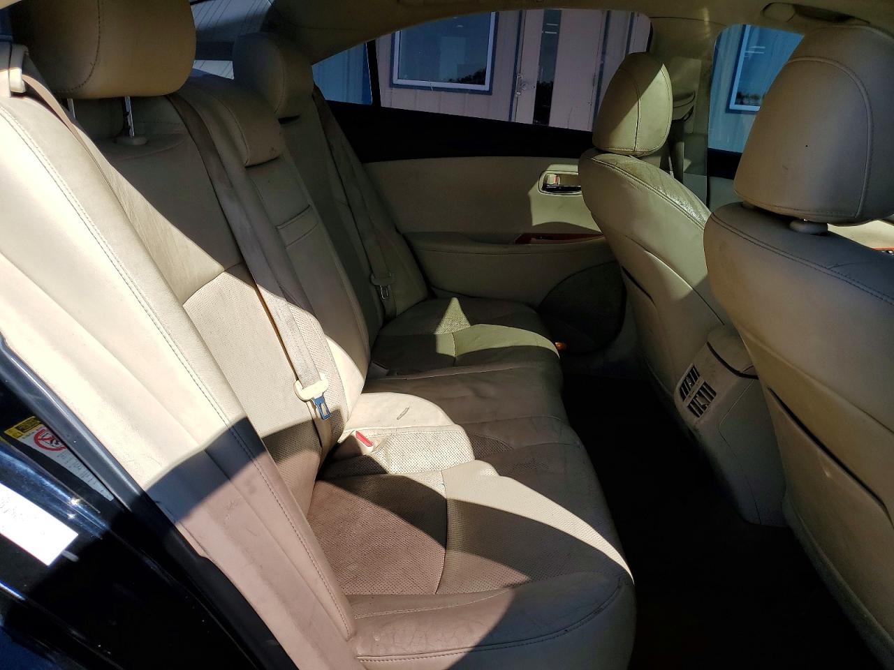 2011 Lexus Es 350 Base Черный vin: JTHBK1EG8B2433957