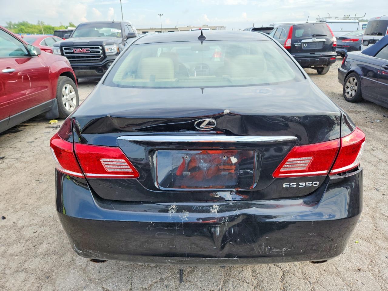 2011 Lexus Es 350 Black vin: JTHBK1EG8B2436292