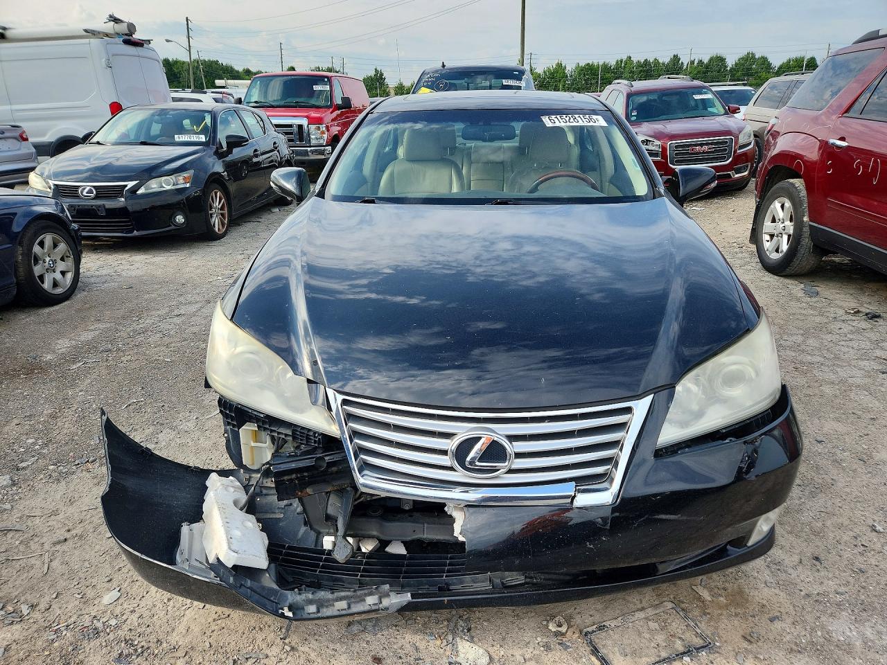 2011 Lexus Es 350 Black vin: JTHBK1EG8B2436292