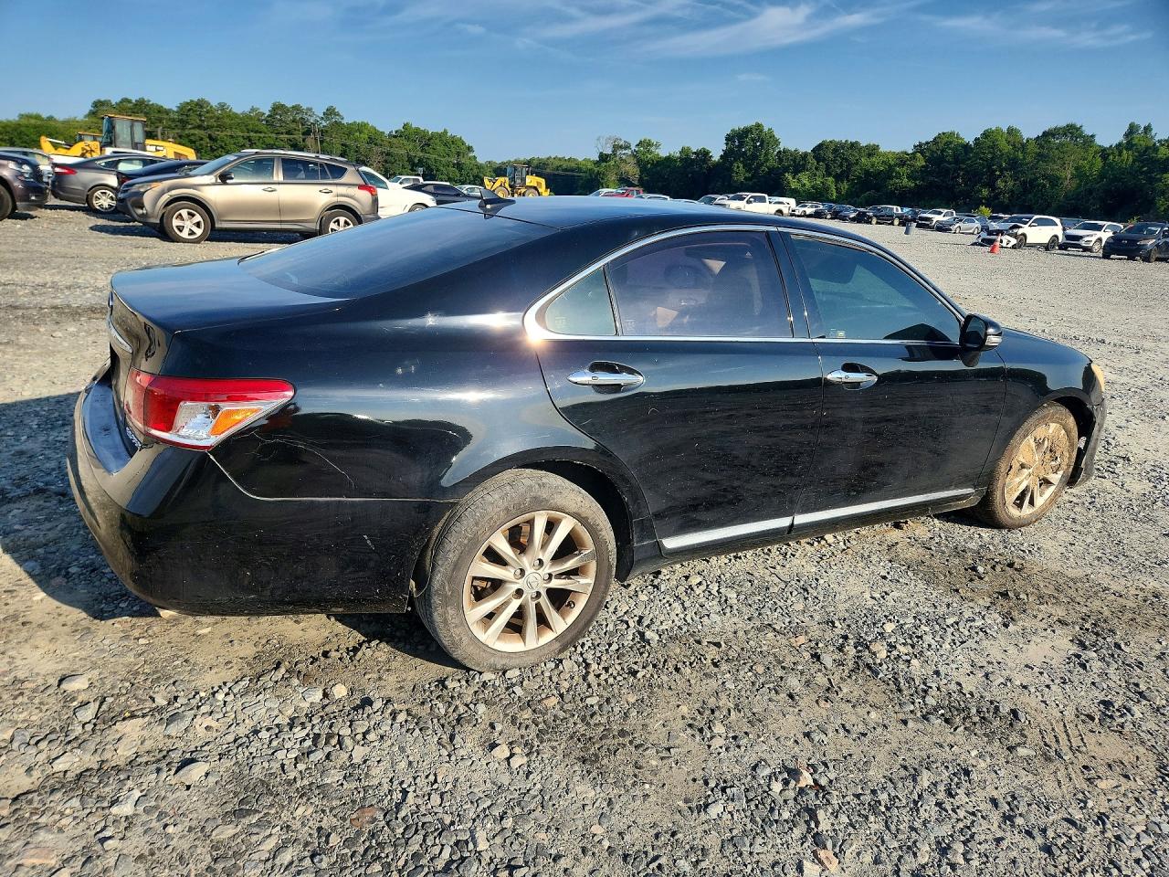 2011 Lexus Es 350 Черный vin: JTHBK1EG8B2438026