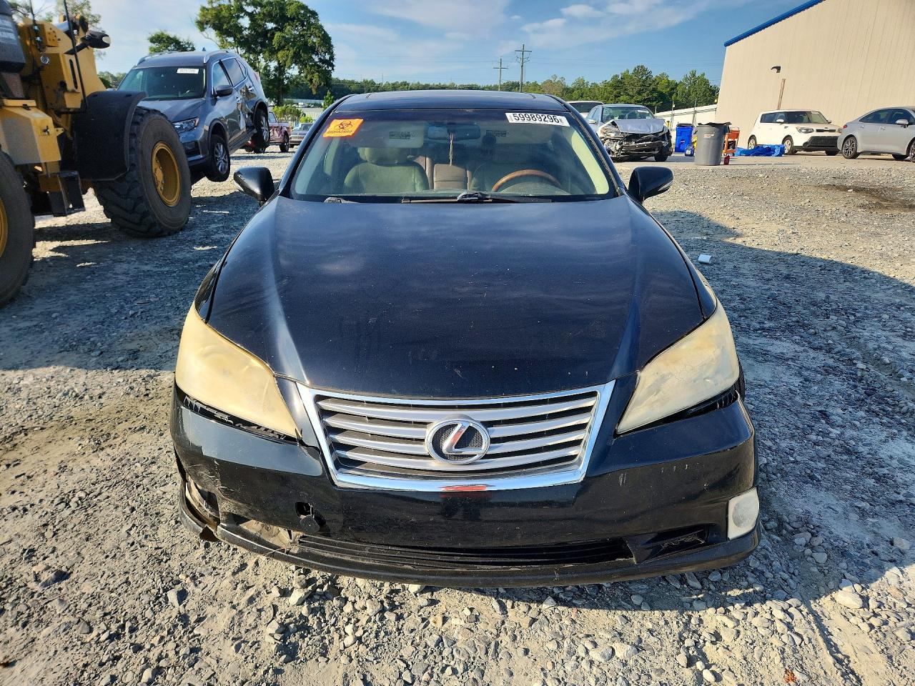 2011 Lexus Es 350 Черный vin: JTHBK1EG8B2438026