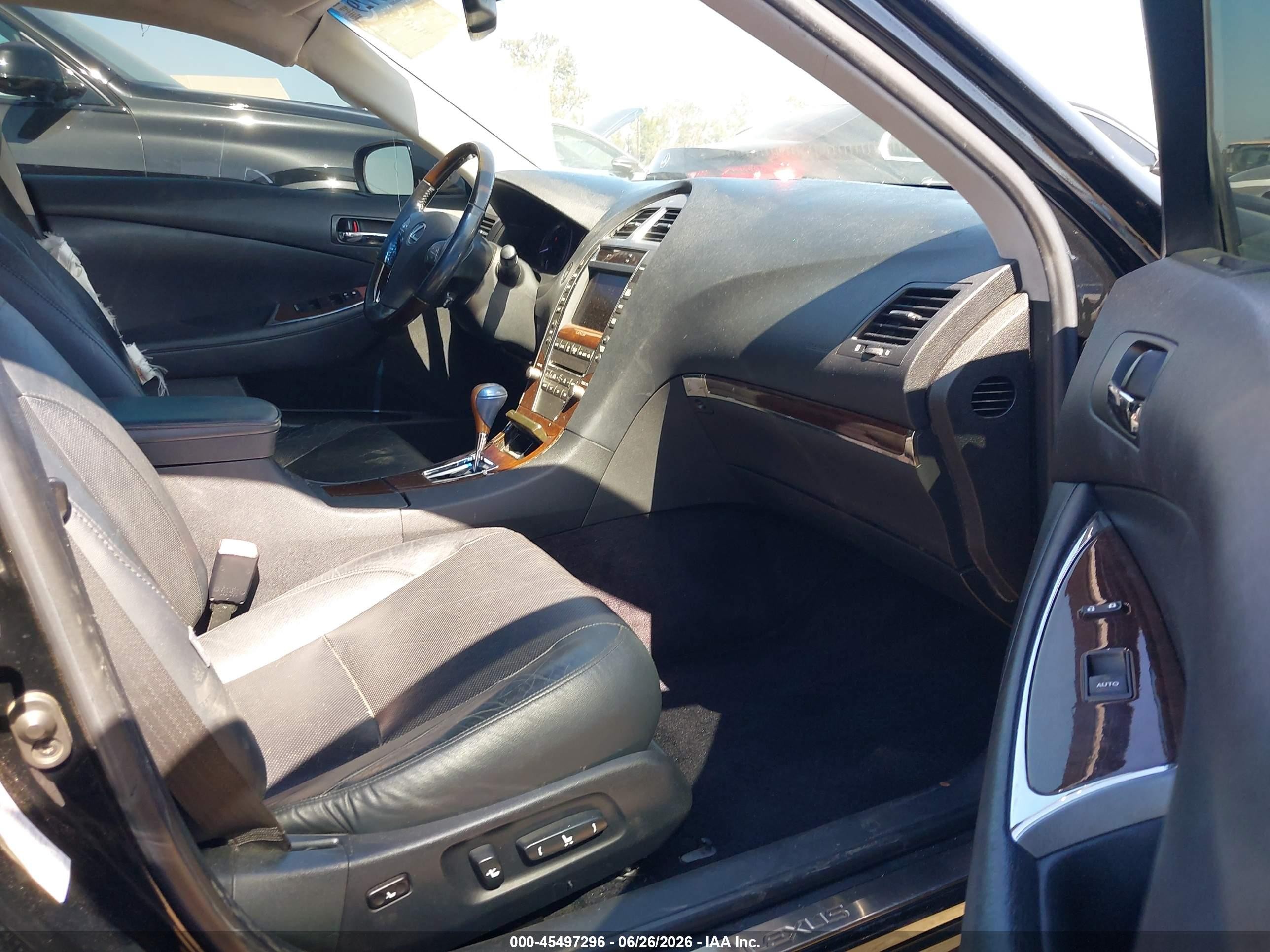 2011 Lexus Es 350   Black vin: JTHBK1EG8B2444358
