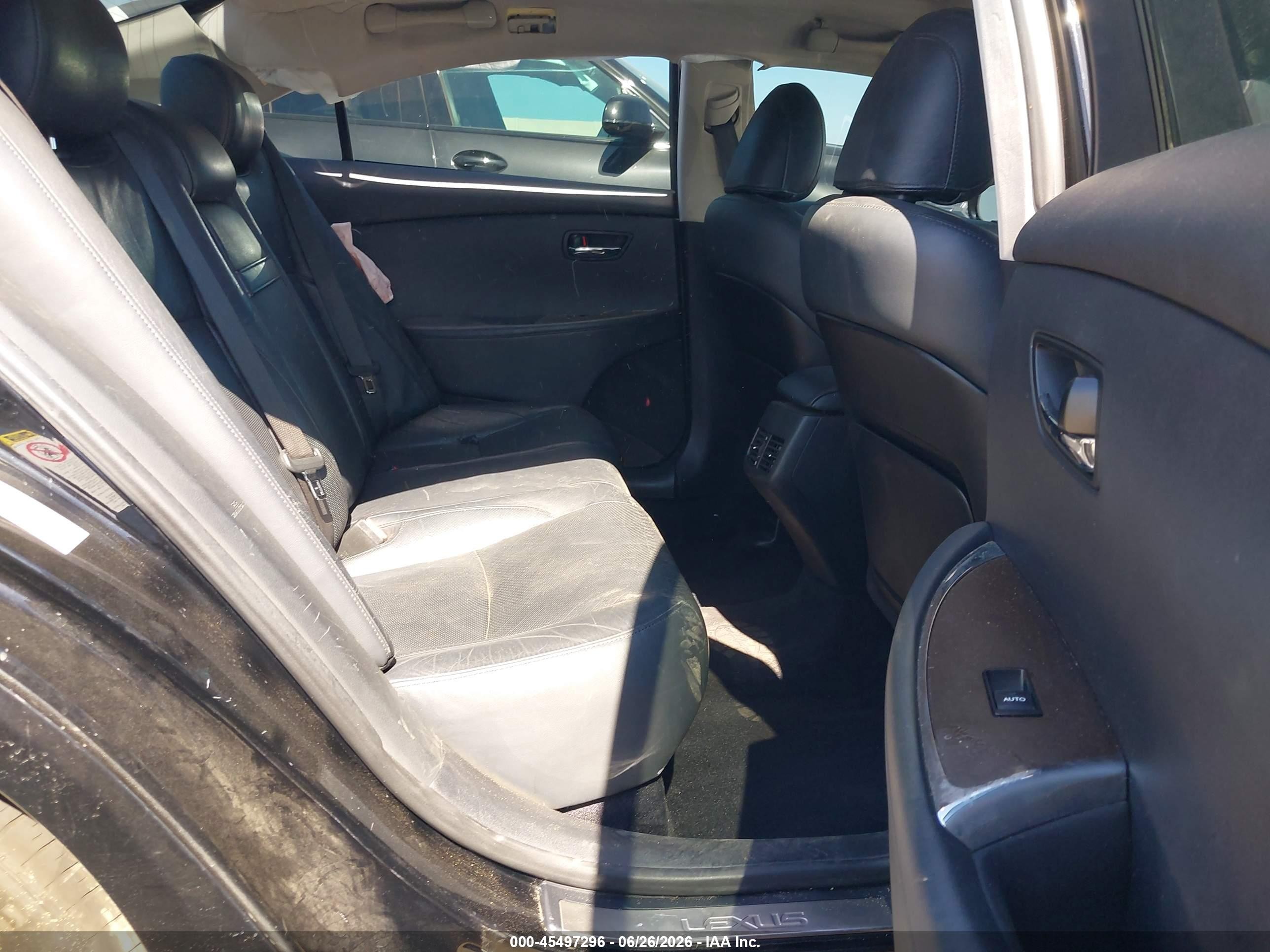 2011 Lexus Es 350   Black vin: JTHBK1EG8B2444358