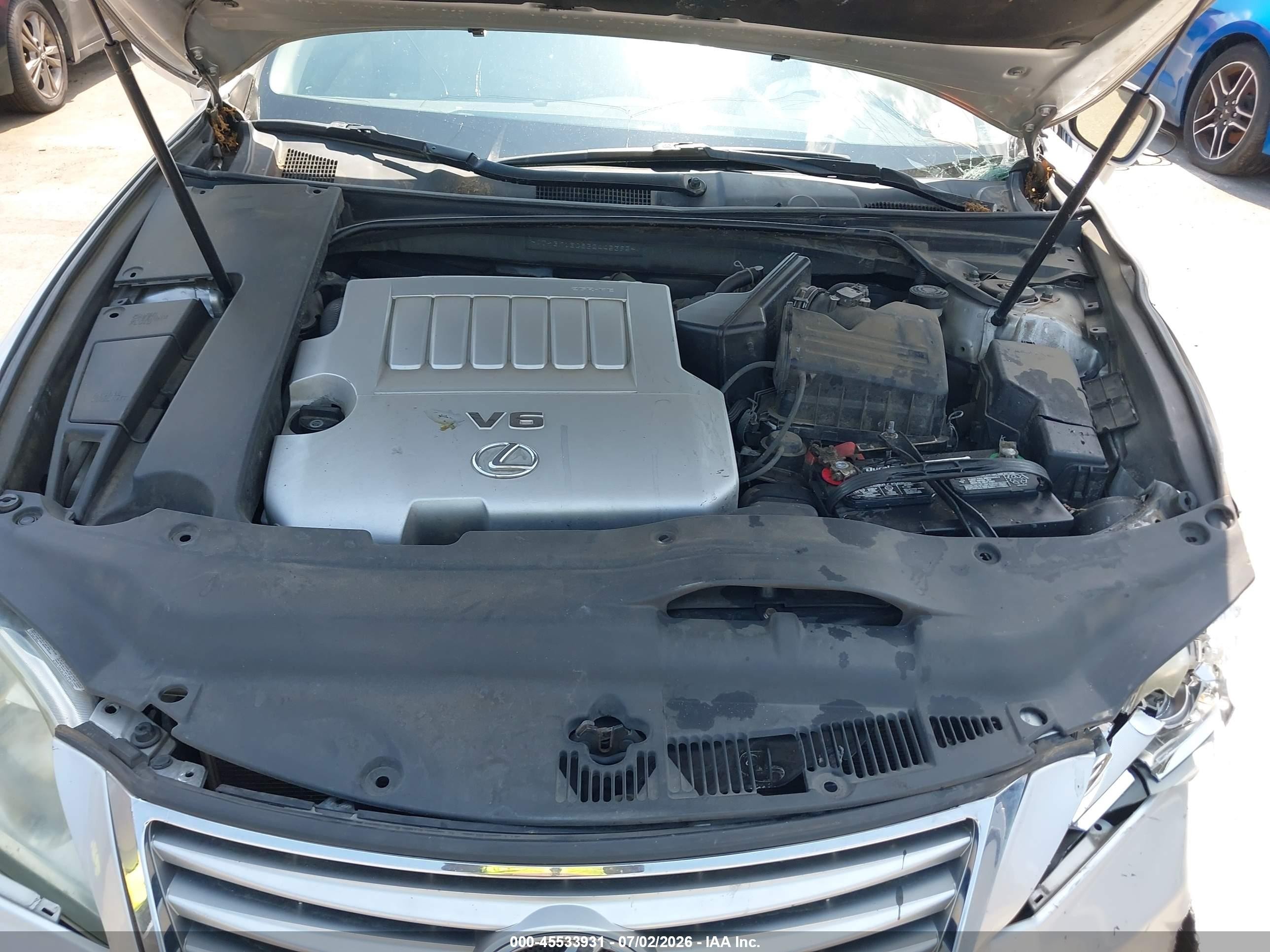 2011 Lexus Es 350   Silver vin: JTHBK1EG8B2445395
